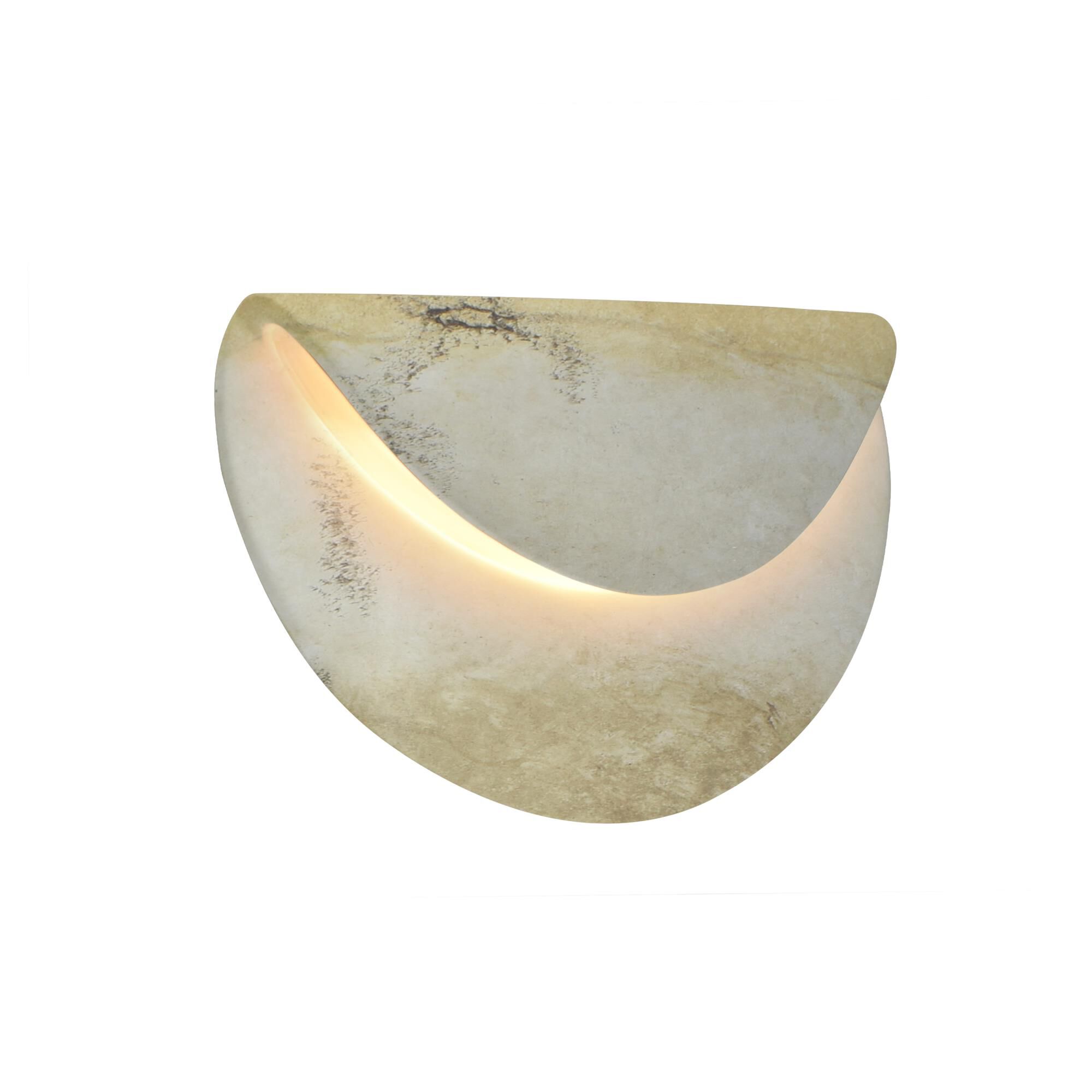 Shown in Greco Travertine finish and Greco Travertine shade
