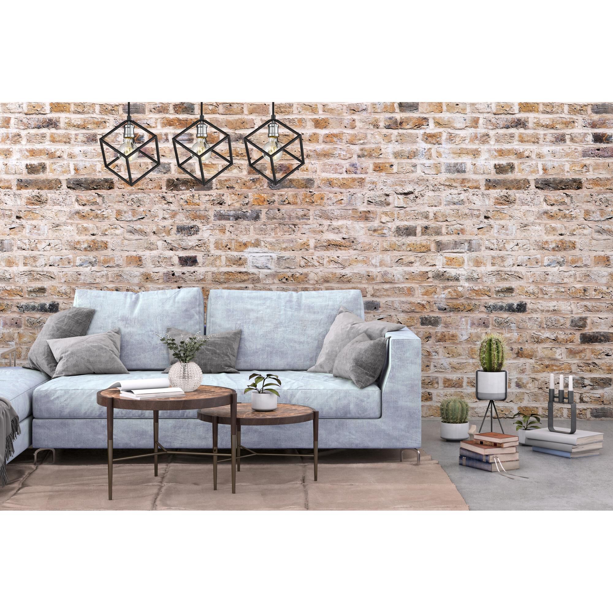 Shown in Matte Black + Brushed Nickel finish and --- glass and --- shade