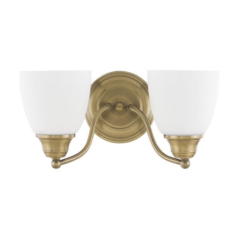 Somerville 15 Inch 2 Light Bath Vanity Light by Livex Lighting