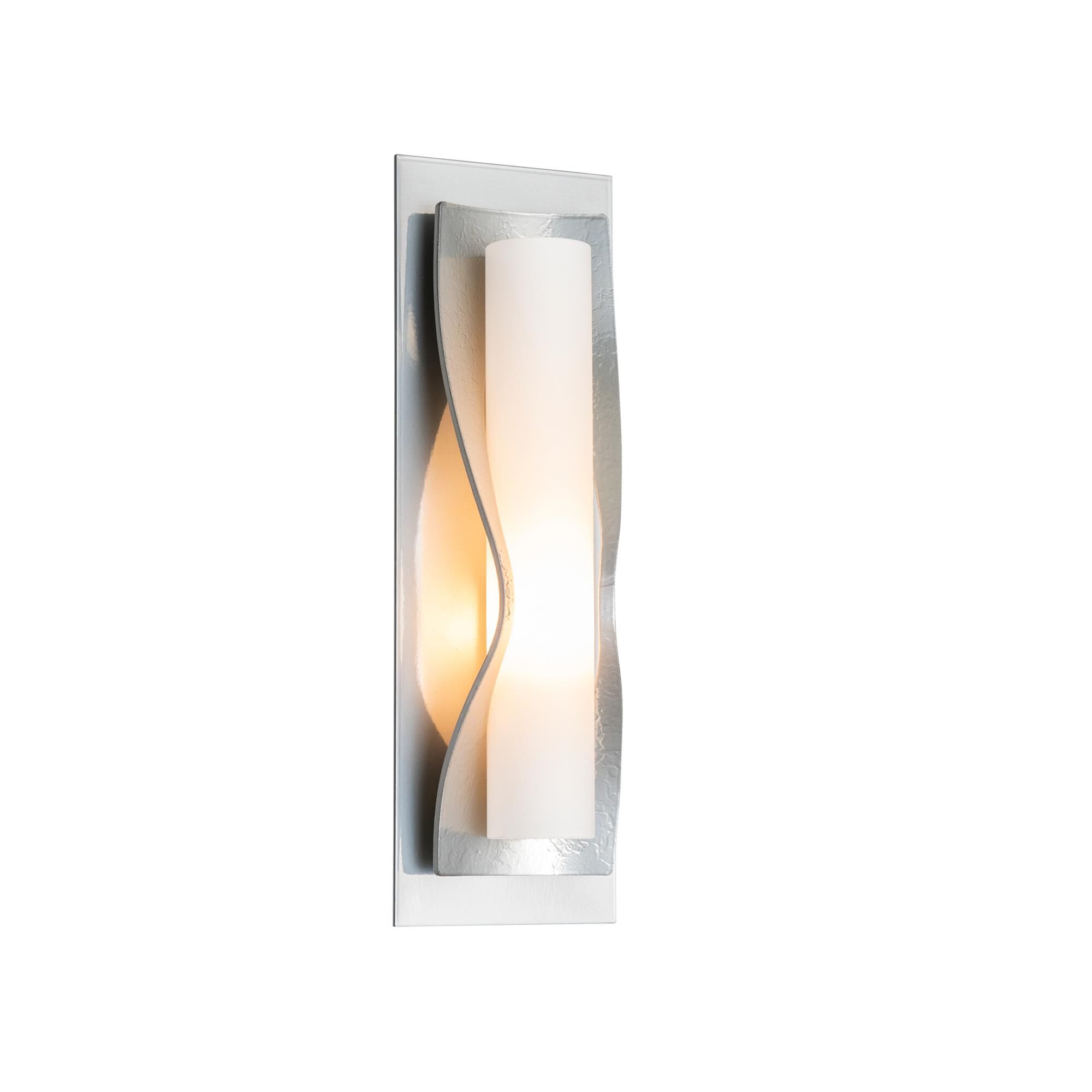 Shown in Sterling finish and Opal glass