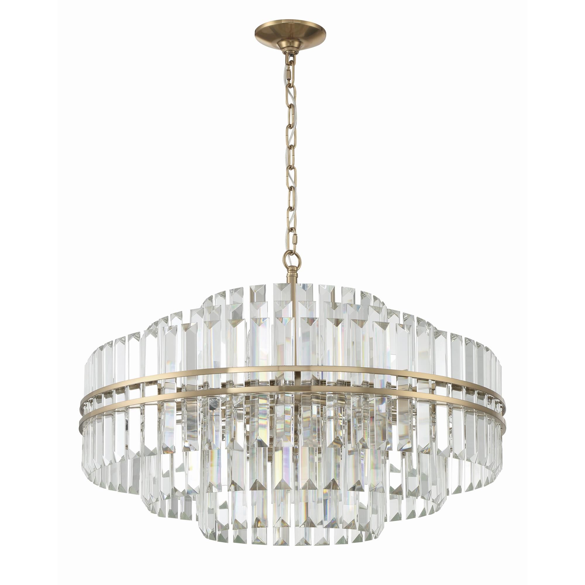 Shown in Aged Brass finish