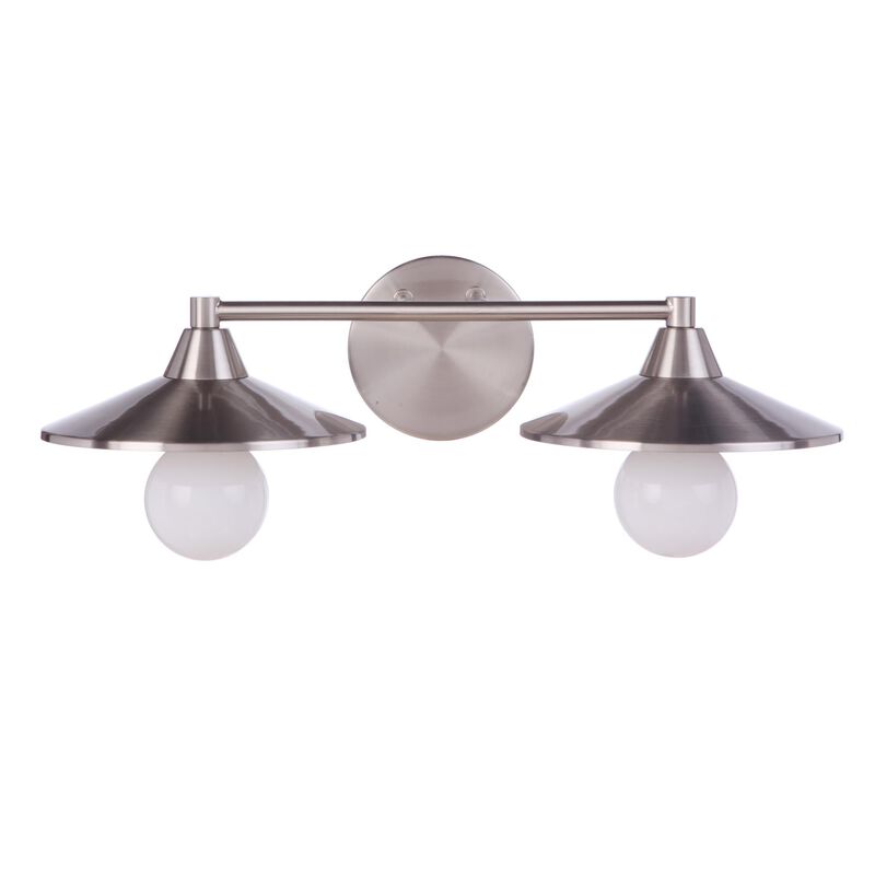 Isaac 19 Inch 2 Light Bath Vanity Light by Craftmade
