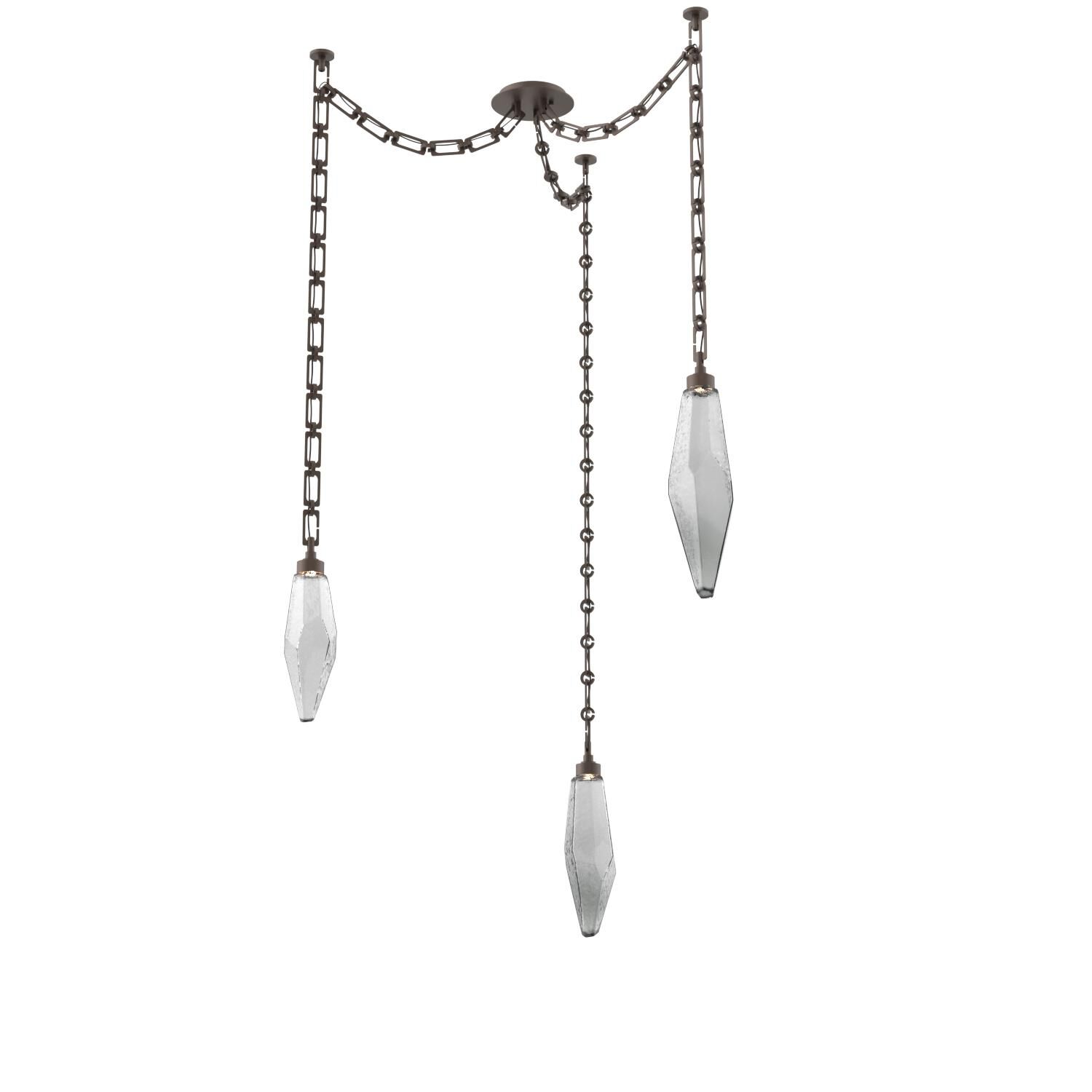 Shown in Flat Bronze finish and Smoke glass