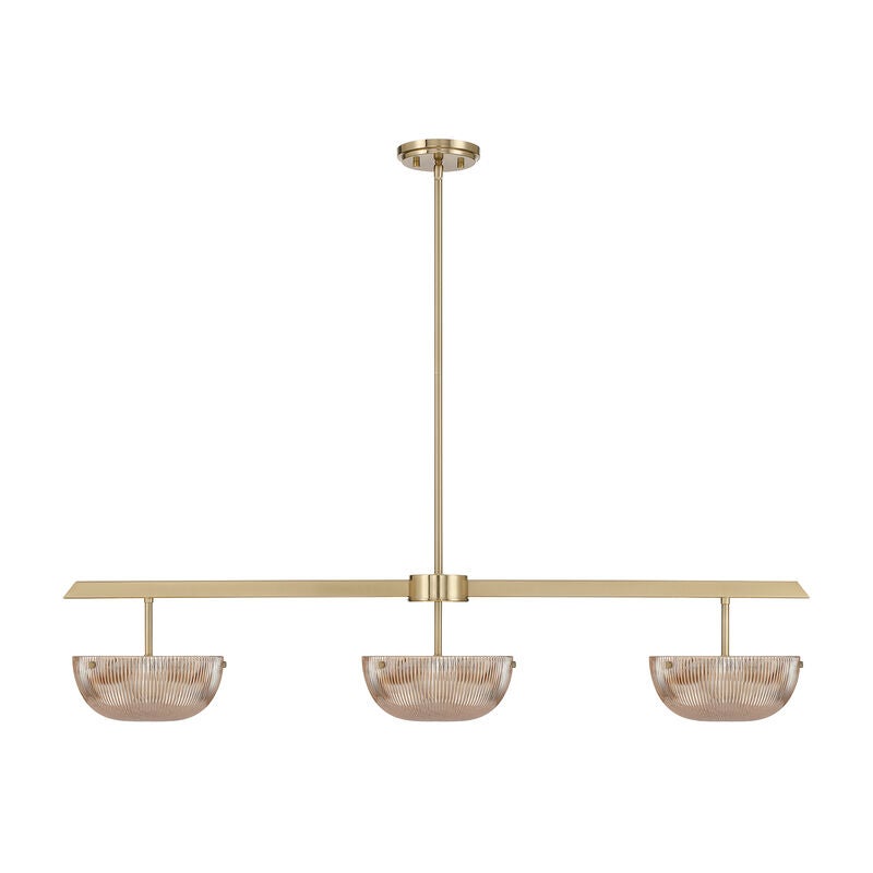 Hubbard Medium Linear Chandelier by Savoy House