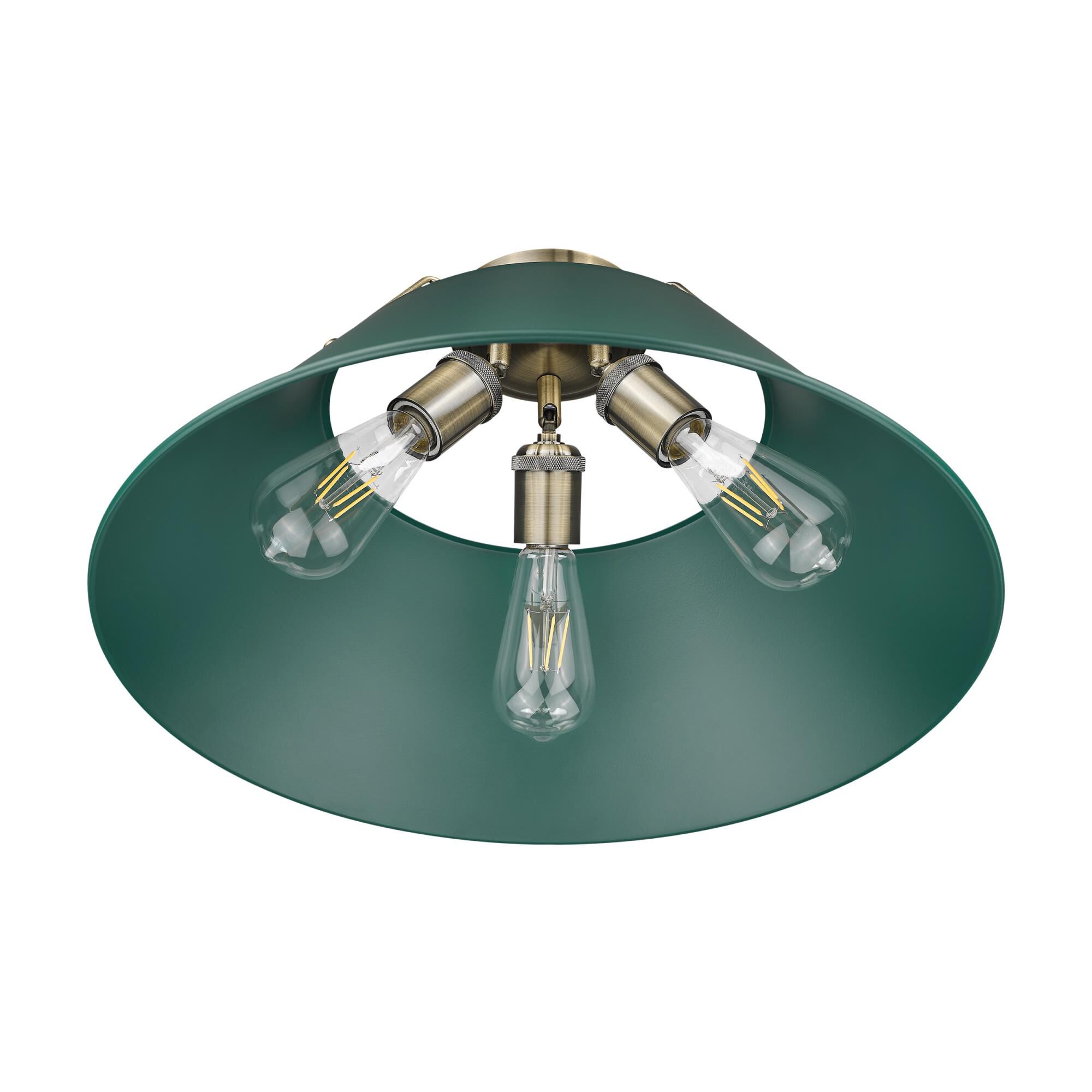 Orwell 19 Inch Semi Flush Mount by Golden Lighting