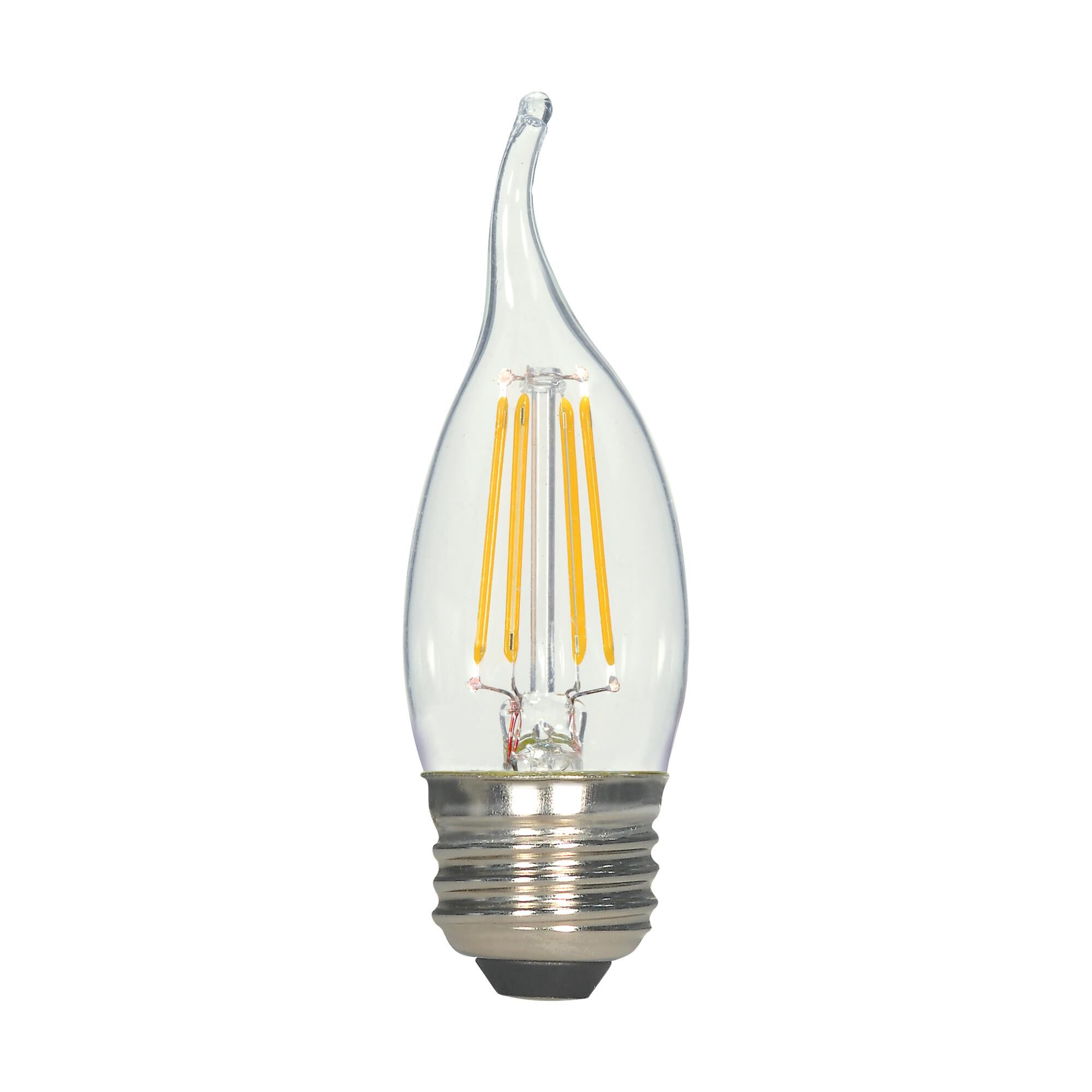Dimmable 5.5 Watt 2700K CA10 LED Light Bulb,