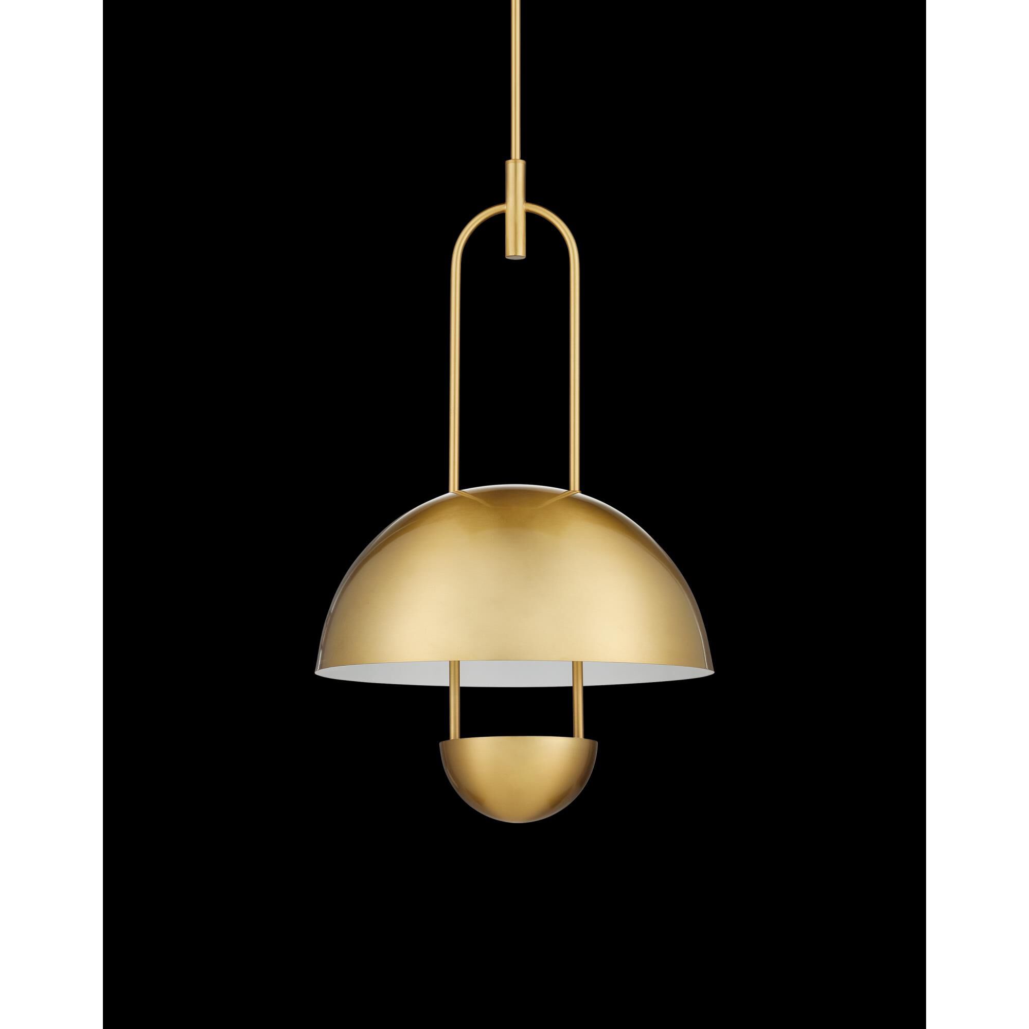 Creighton 18 Inch Semi Flush Mount by Currey and Company