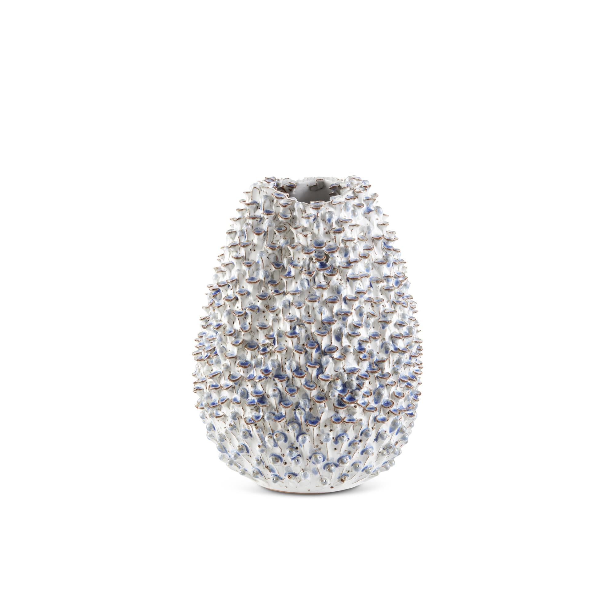 Milione Small Blue Vase Vase-Urn by Currey and Company