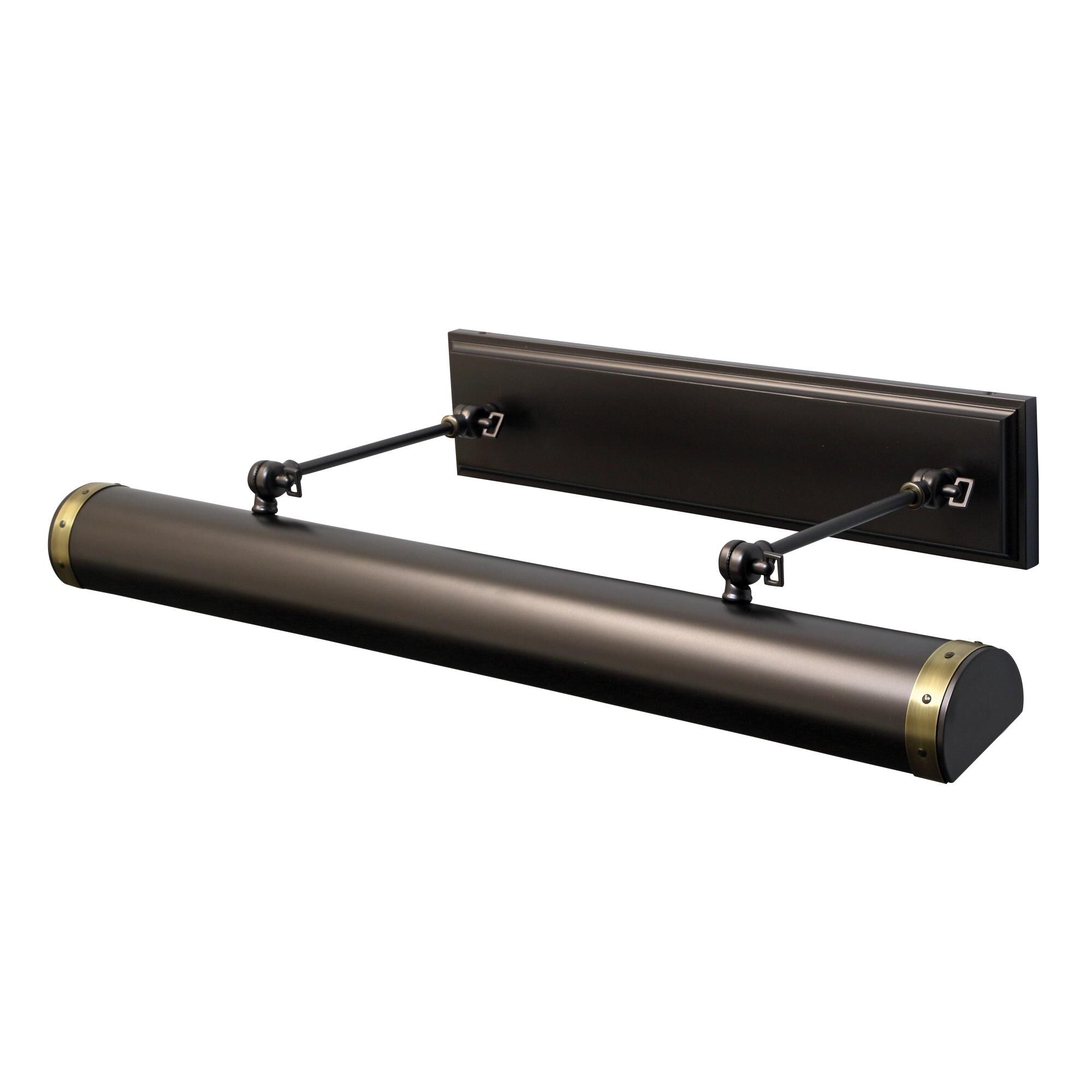 Shown in Mahogany Bronze With Antique Brass Accents finish and Metal shade and Antique Brass accent