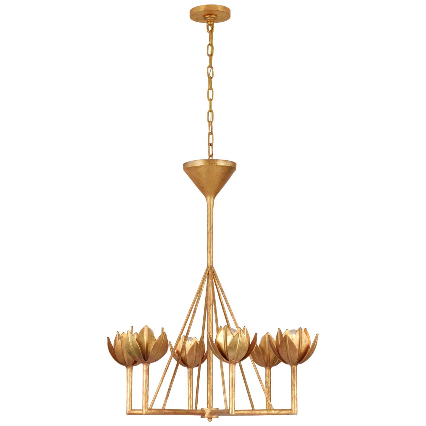 Julie Neill Alberto 30 Inch 6 Light Chandelier by Visual Comfort Signature Collection