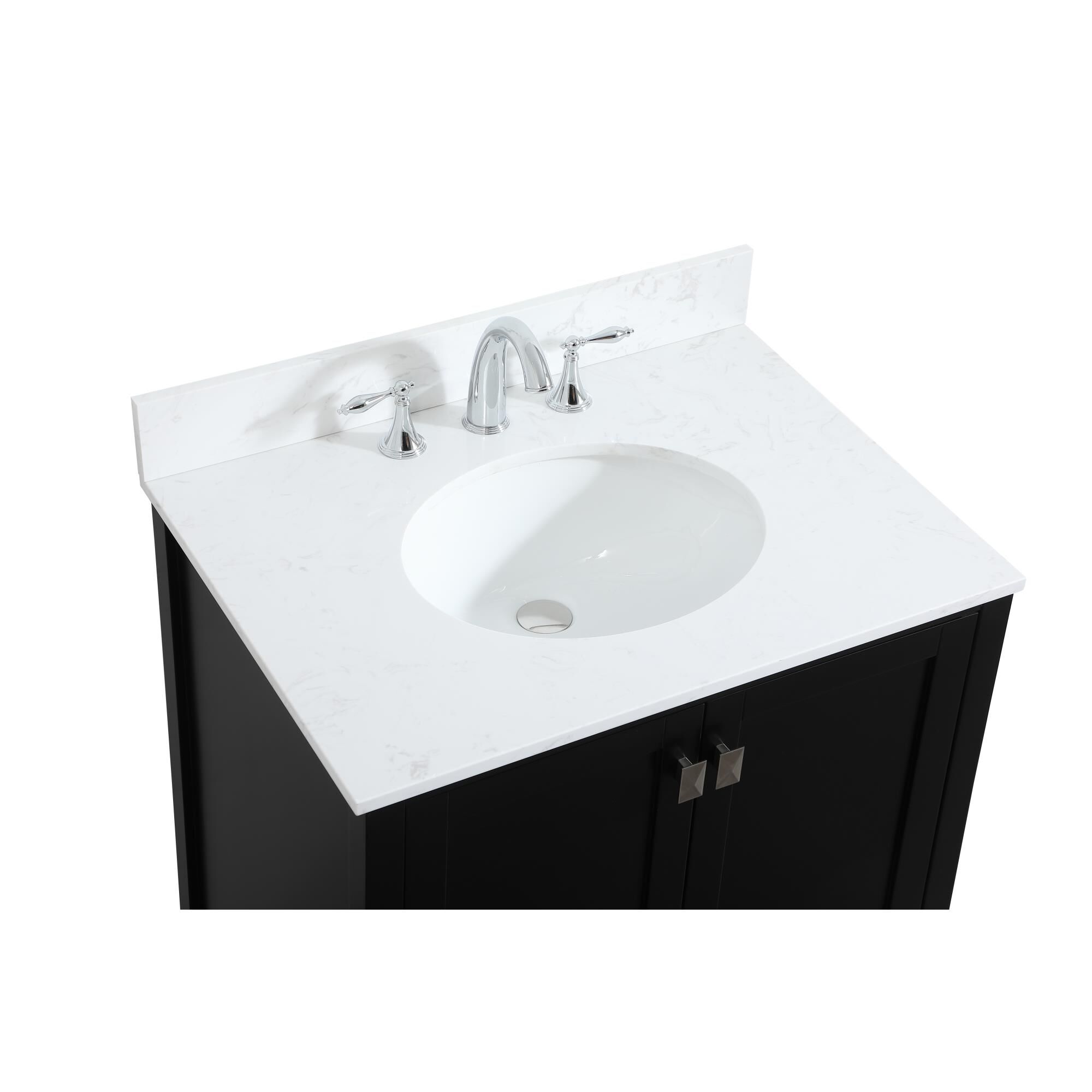 Shown in Black finish