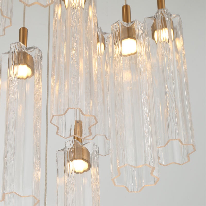 Addis 12 Inch Multi Light Pendant by Crystorama