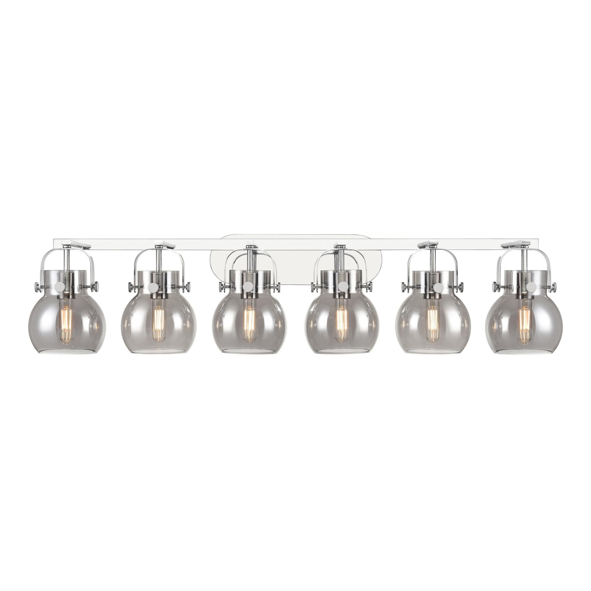Bruno Marashlian Pilaster II Sphere 46 Inch Bath Vanity Light by Innovations Lighting