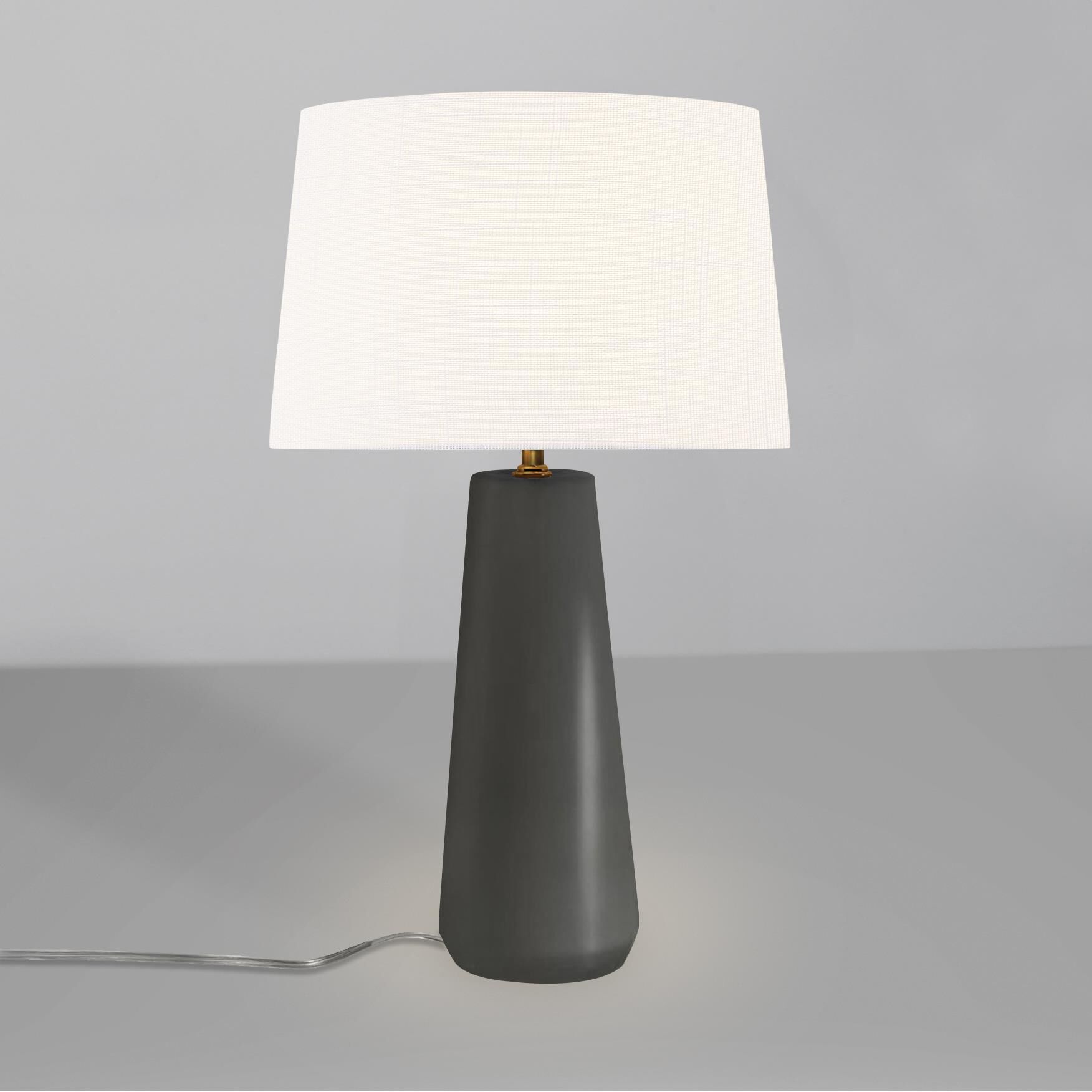 Shown in Pewter Green finish and White shade