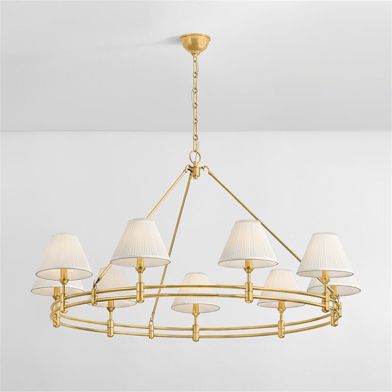Mark D. Sikes Howard 26 Inch Chandelier by Hudson Valley Lighting