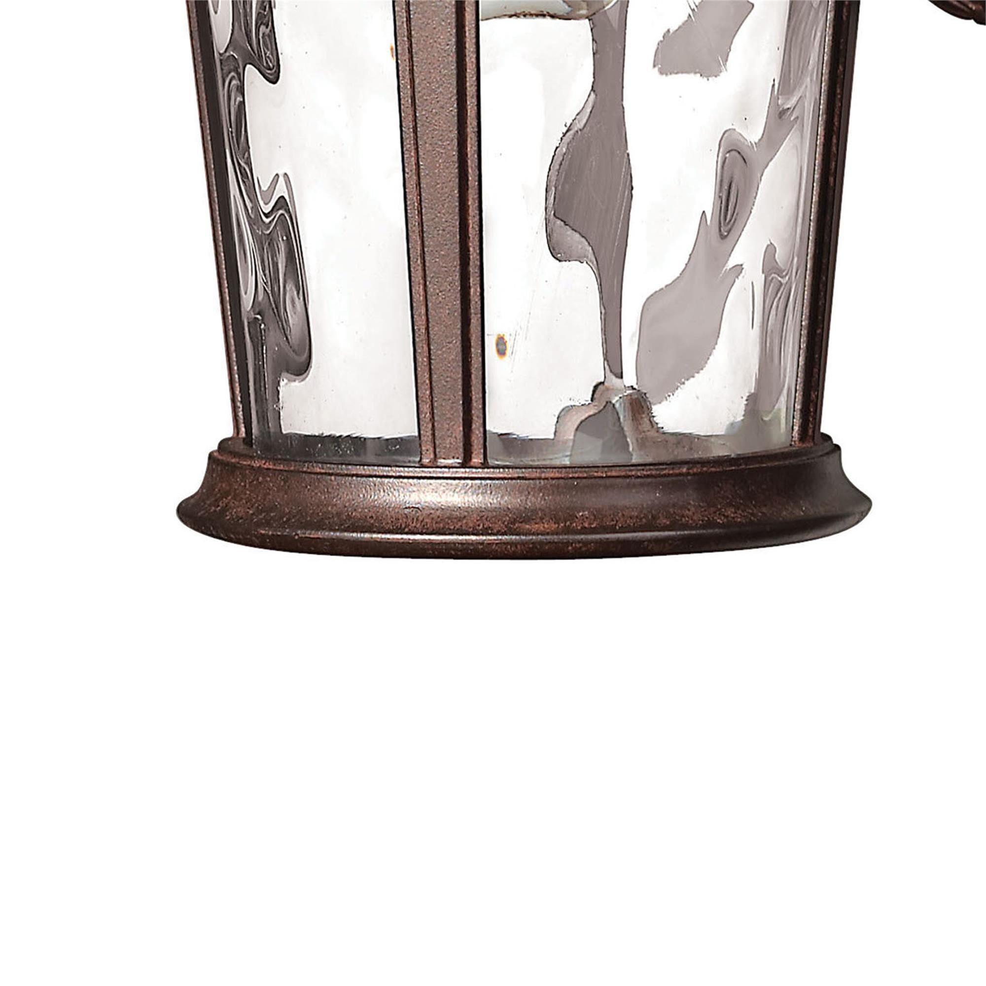 Shown in River Rock finish and Clear Water glass