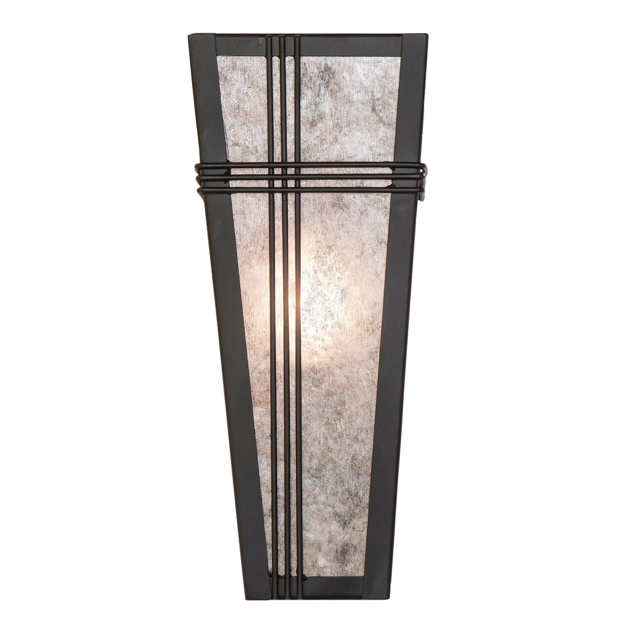 Meyda Lighting Triangulator 12 Inch Tall Outdoor Wall Light