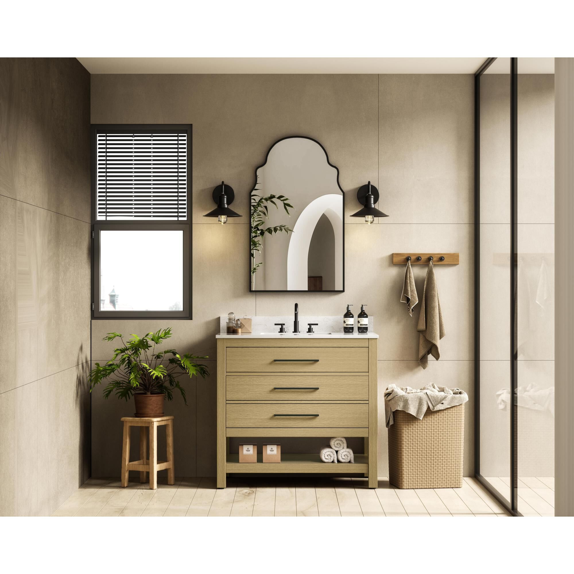 Karson 36 Inch Bath Vanity by Elegant Dcor