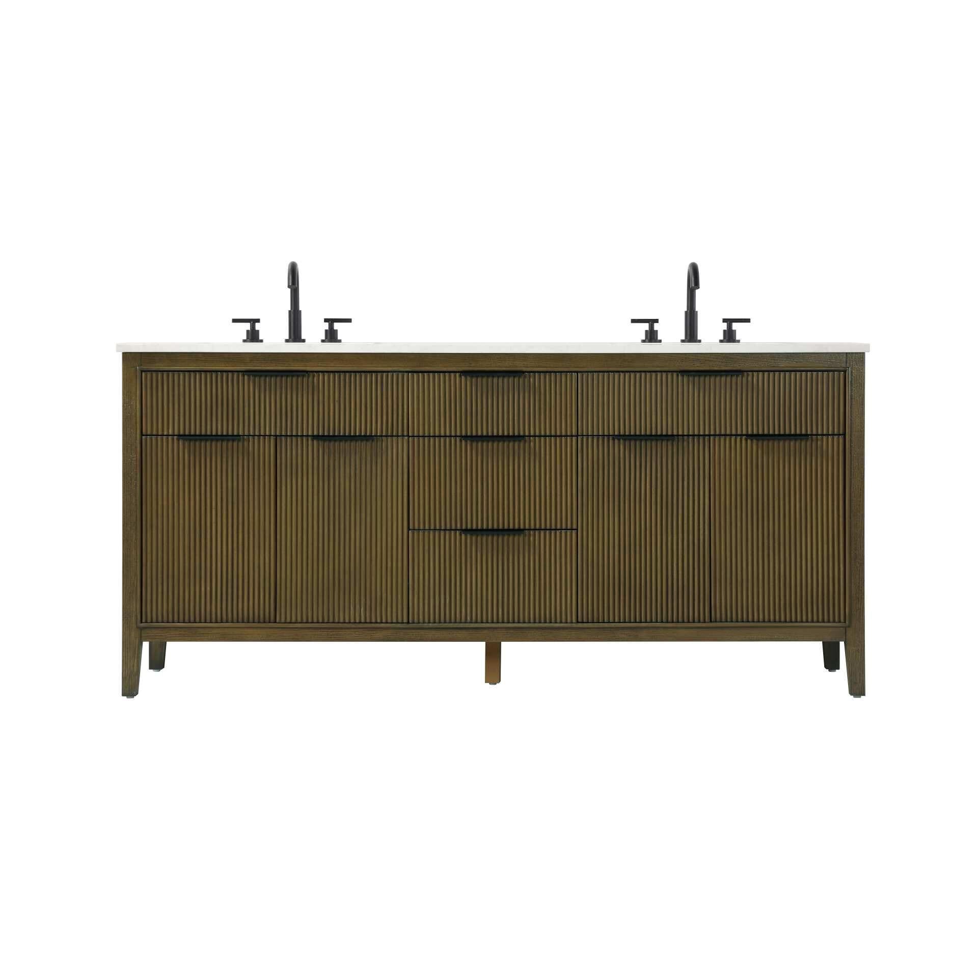 Langston 72 Inch Bath Vanity by Elegant Decor
