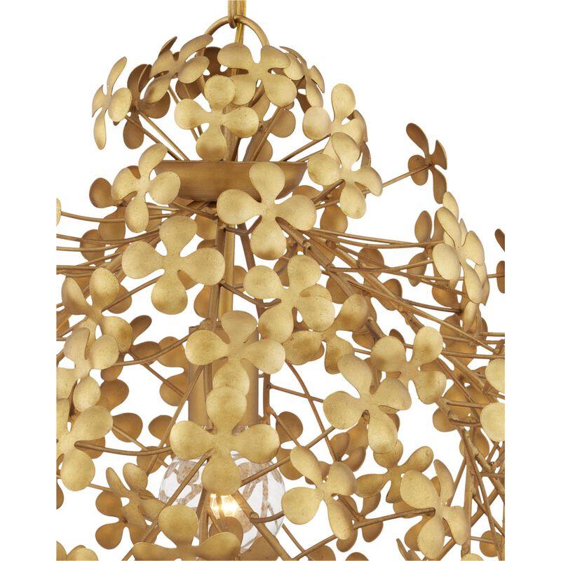 Currey and Company Cloverfield 23 Inch Large Pendant