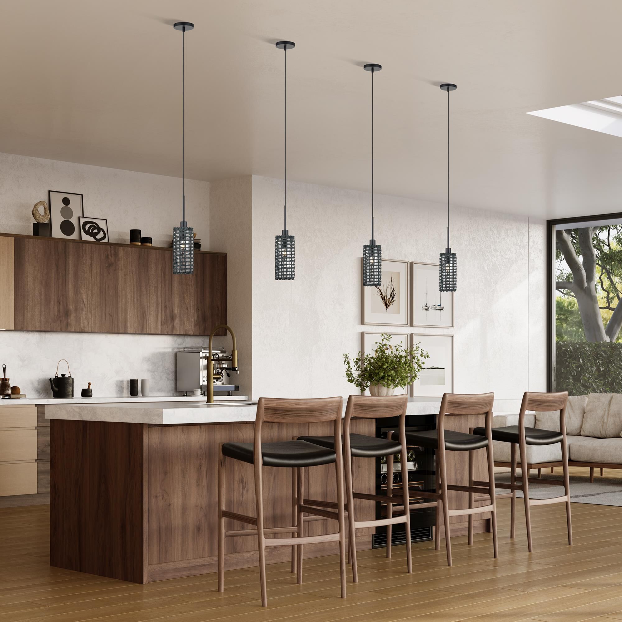 Twinewell 5 Inch Mini Pendant by Livex Lighting