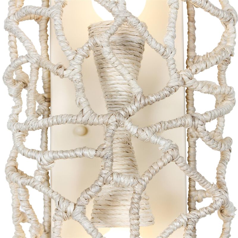 Reef Small 2 Light Wall Sconce by Kalco