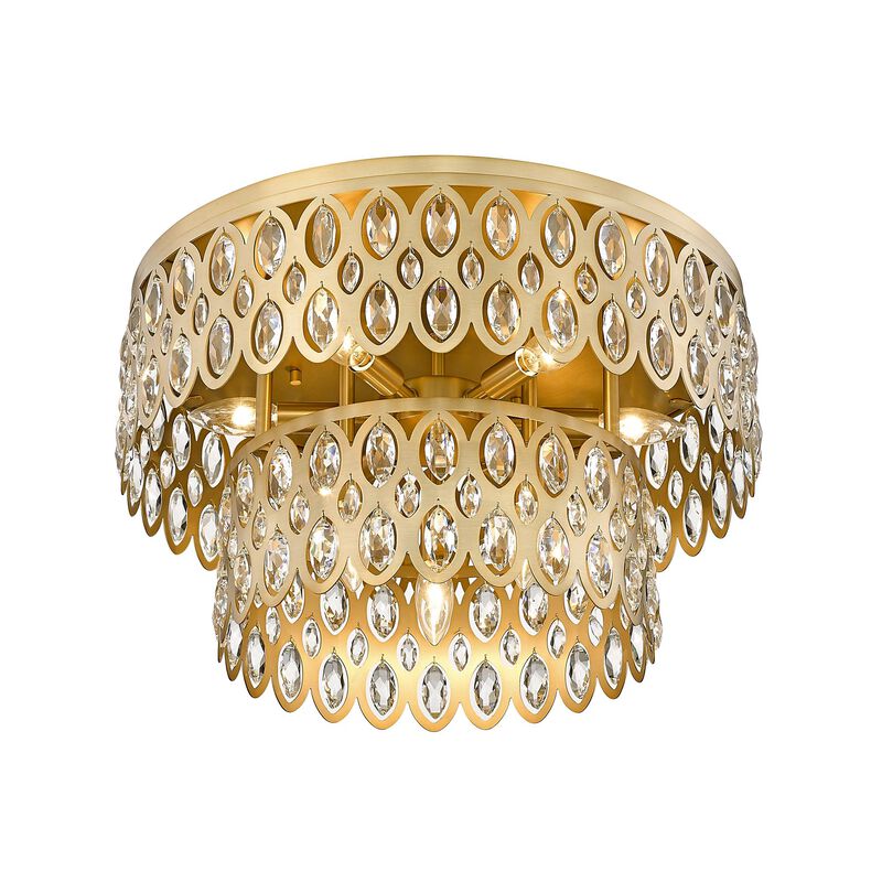 Dealey 20 Inch 9 Light Flush Mount by Z-Lite