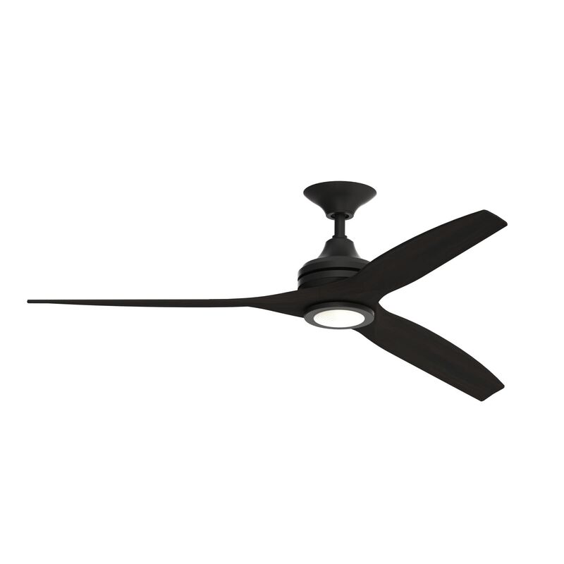 Spitfire 60 Inch Ceiling Fan with Light Kit by Fanimation