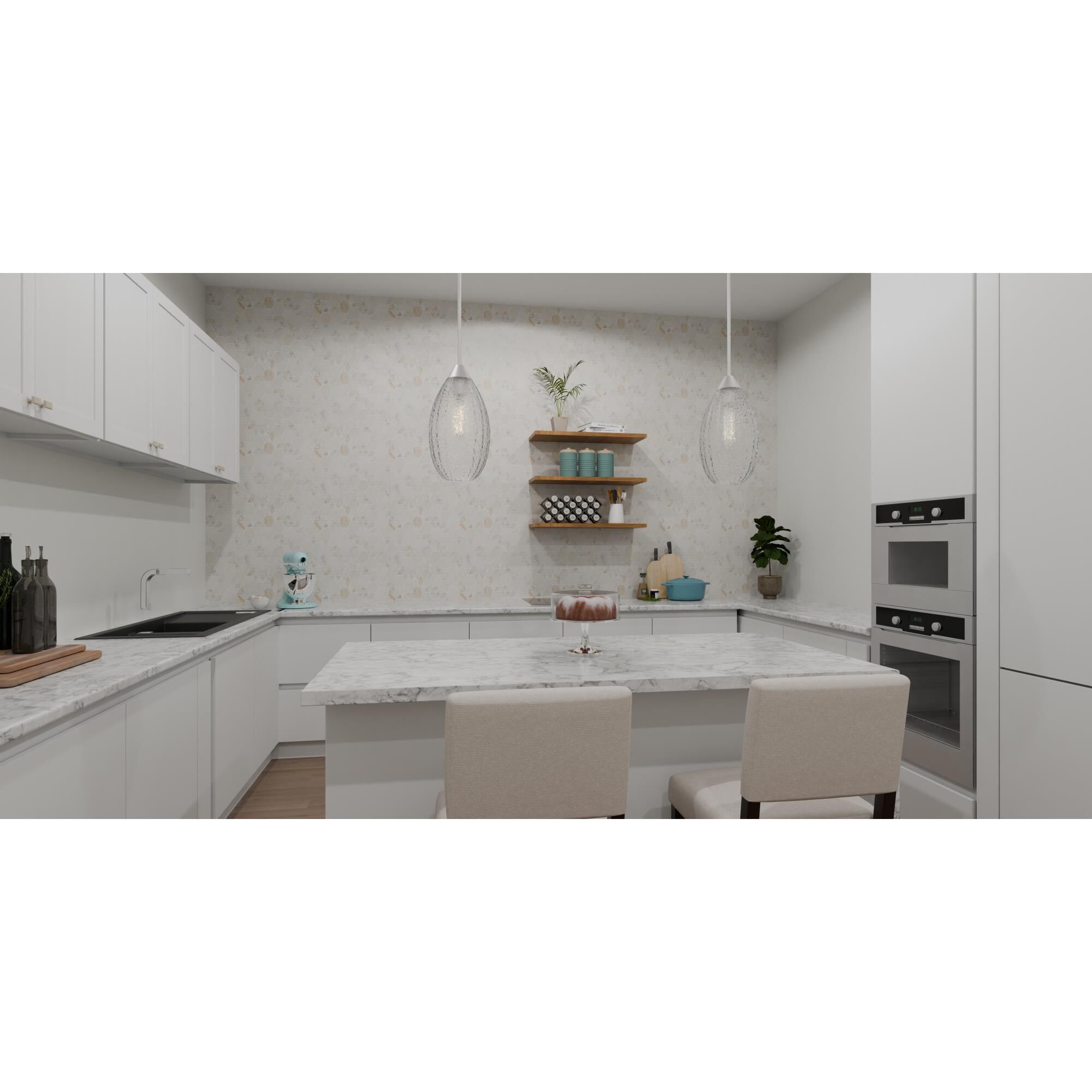 Marza 9 Inch Mini Pendant by Quoizel