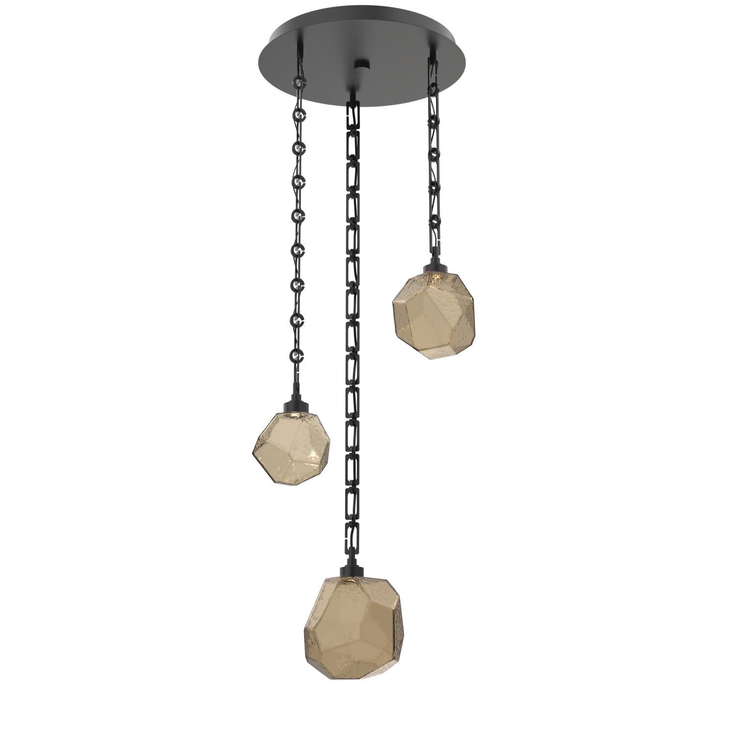 Levi Wilson Gem 21 Inch Multi Light Pendant by Hammerton Studio