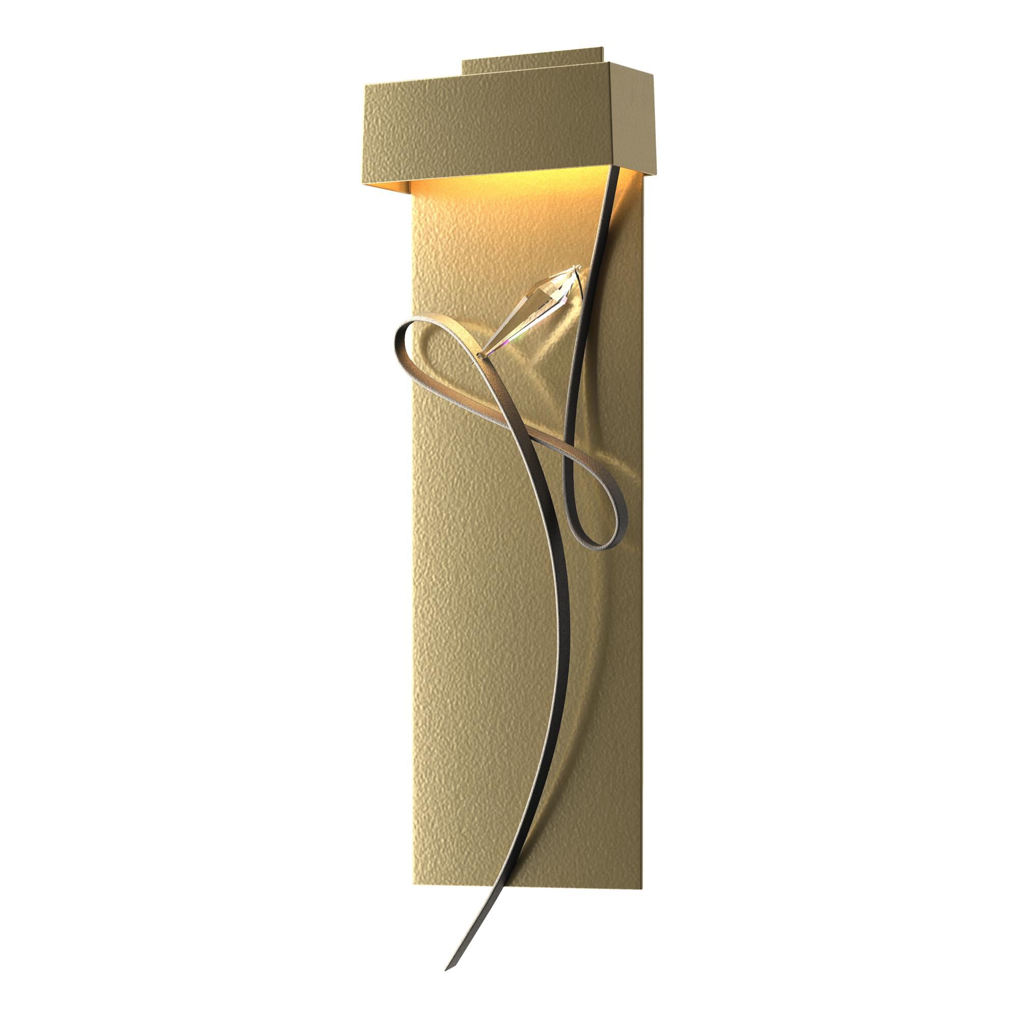 Shown in Modern Brass finish and Natural Iron (20) accent
