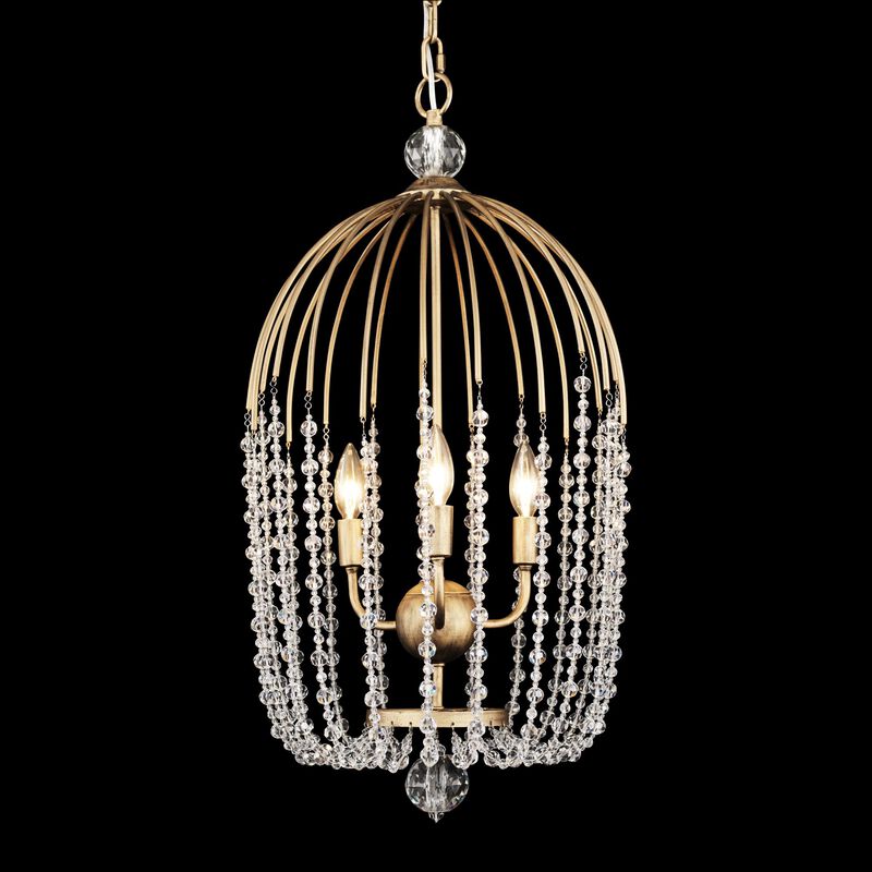 Ron Henderson Voliere Mini Chandelier by Varaluz