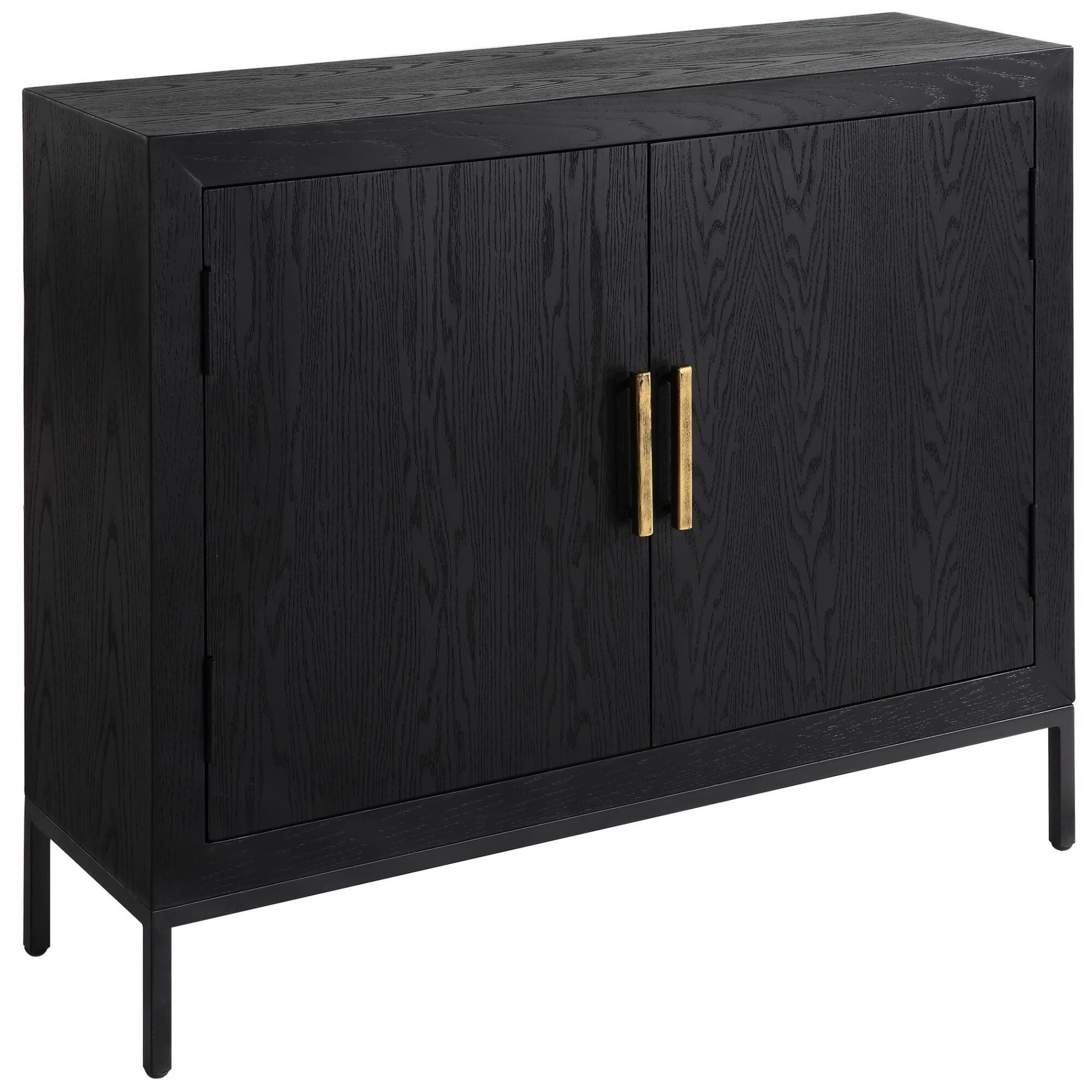 Shown in Ebony Oak with Aged Gold finish
