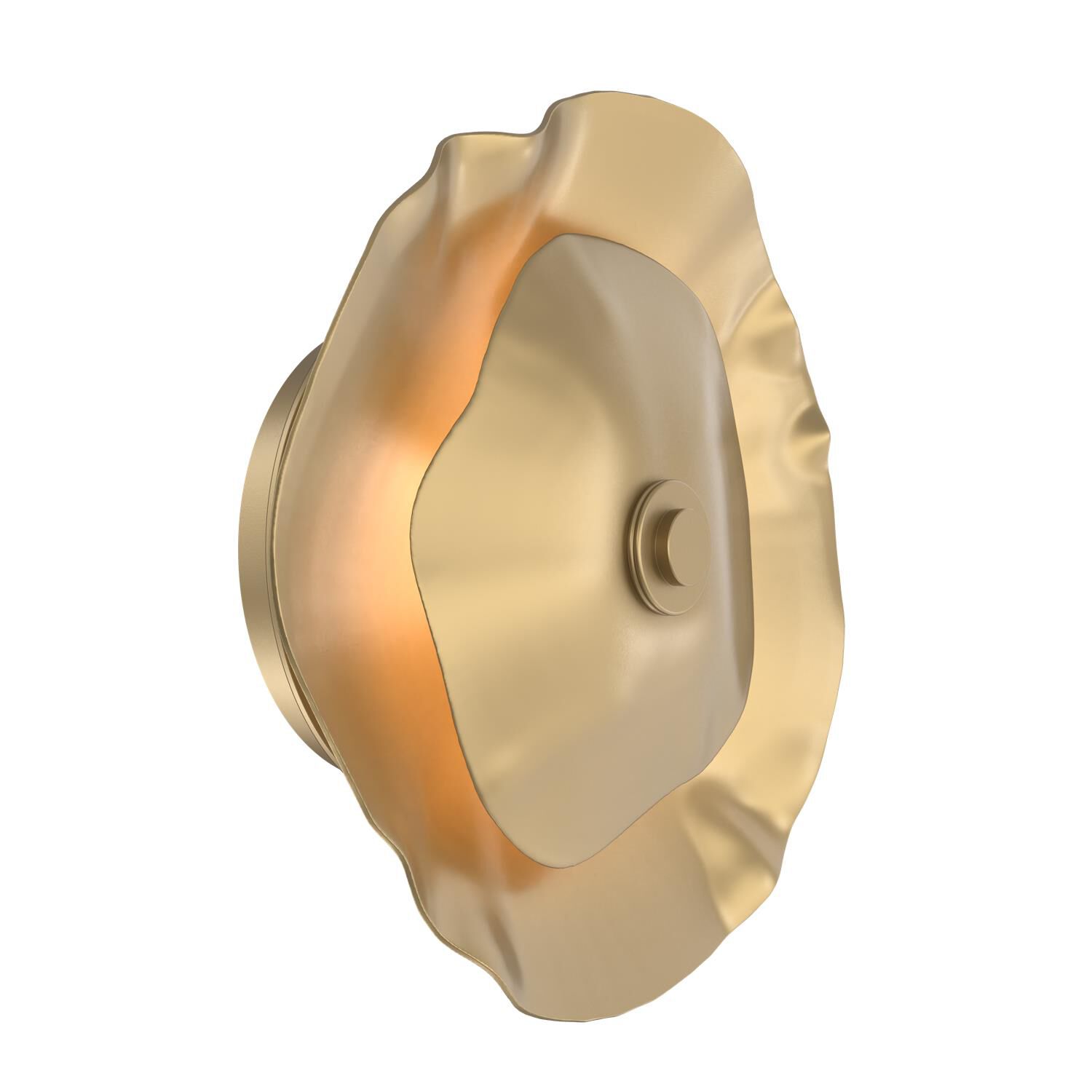 Shown in Gilded Brass finish and Gilded Brass accent