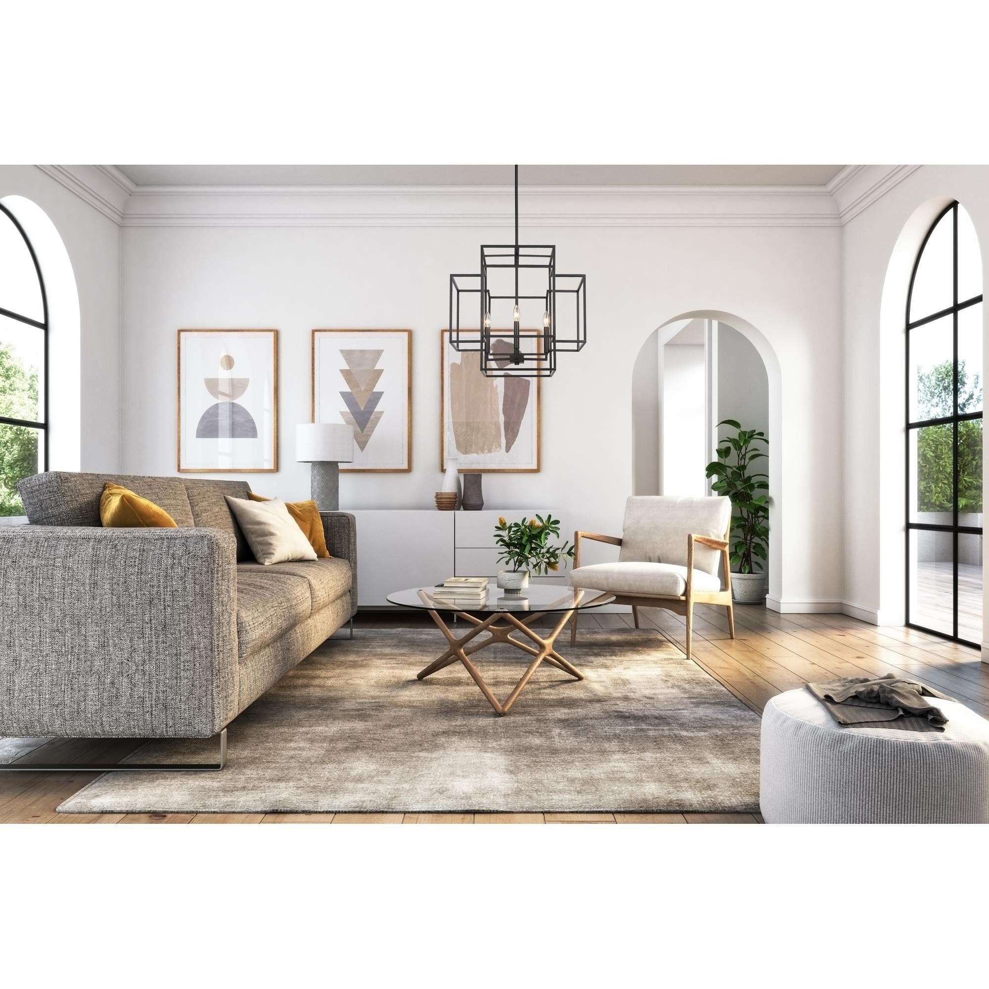 Titania 22 Inch 4 Light Mini Chandelier by Z-Lite