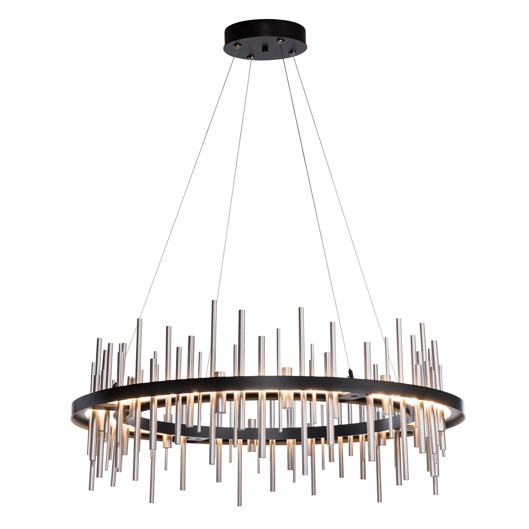Shown in Black finish and Vintage Platinum accent