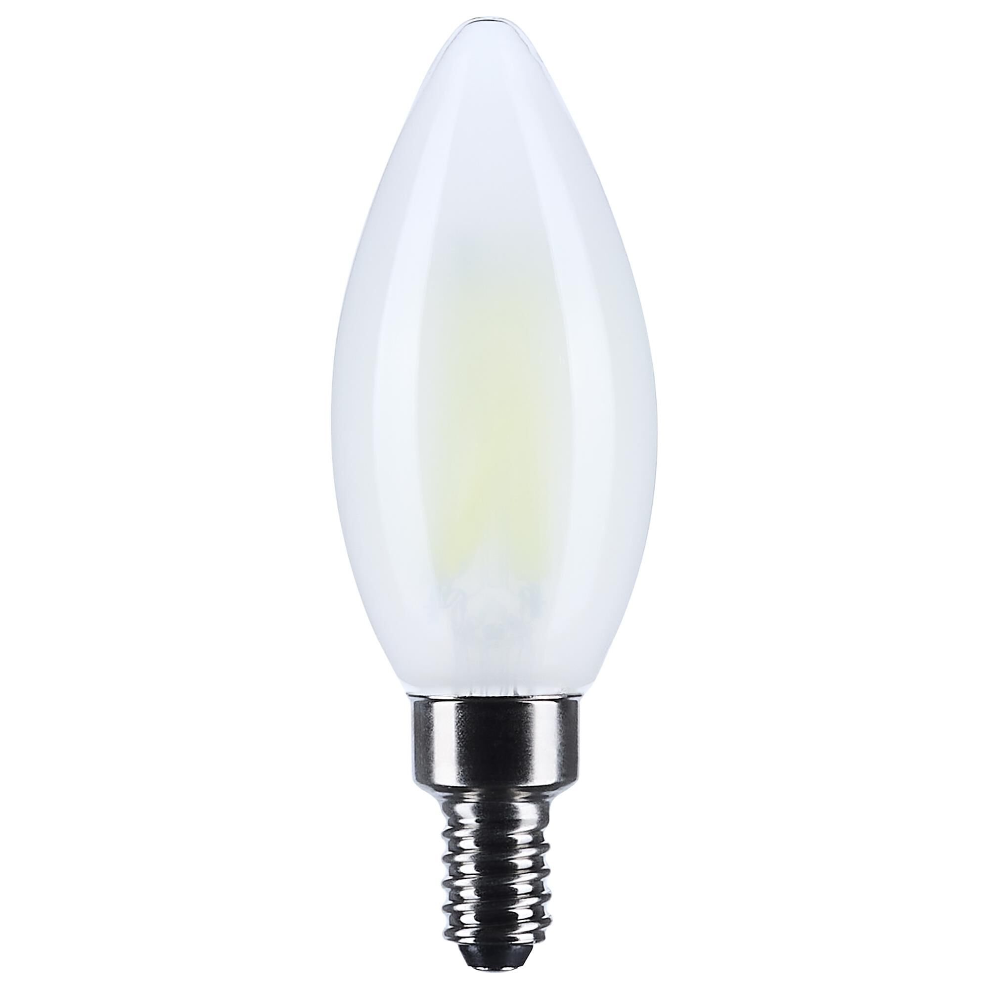 Dimmable 8 Watt 5000K B11 LED Light Bulb by Satco