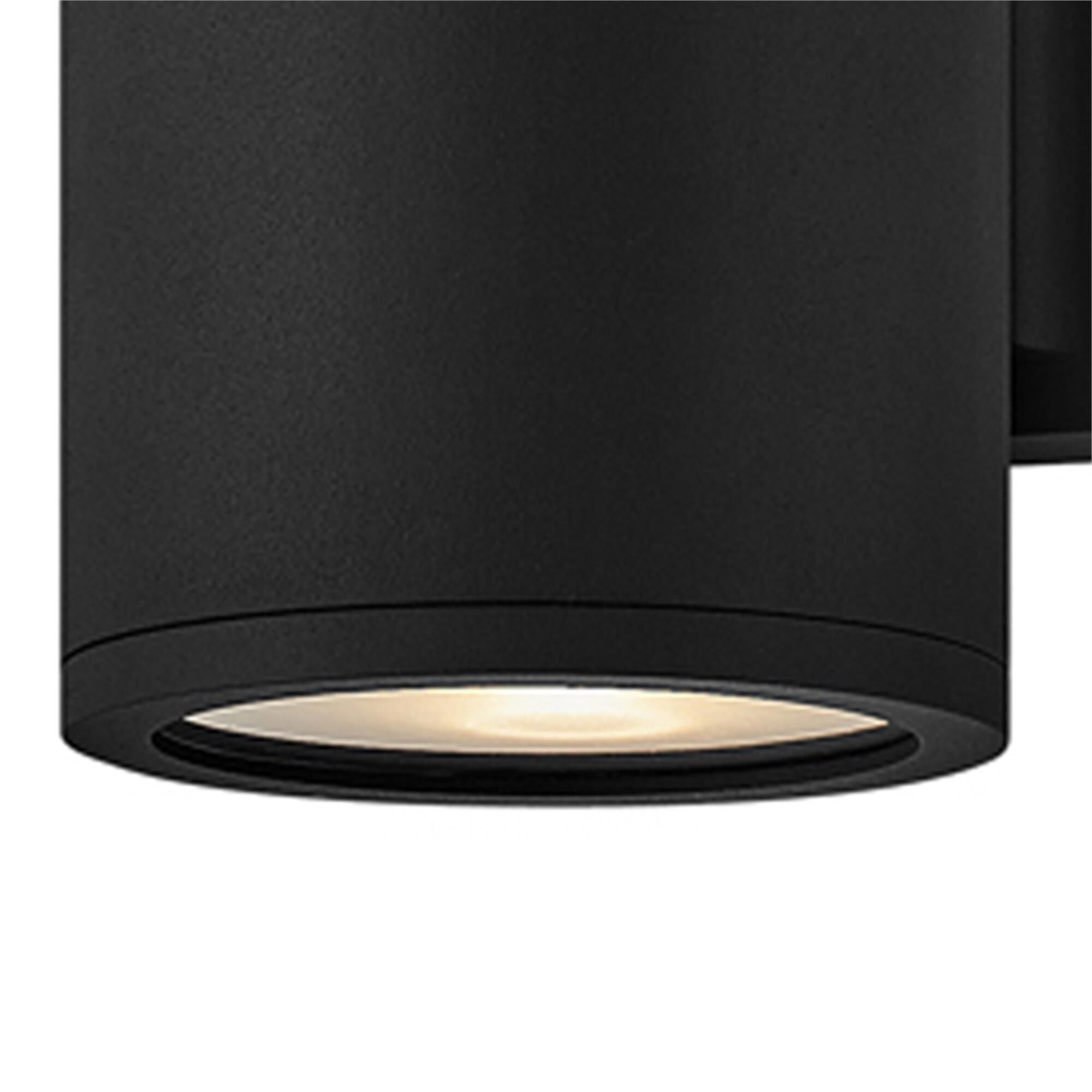 Shown in Black finish and Etched glass
