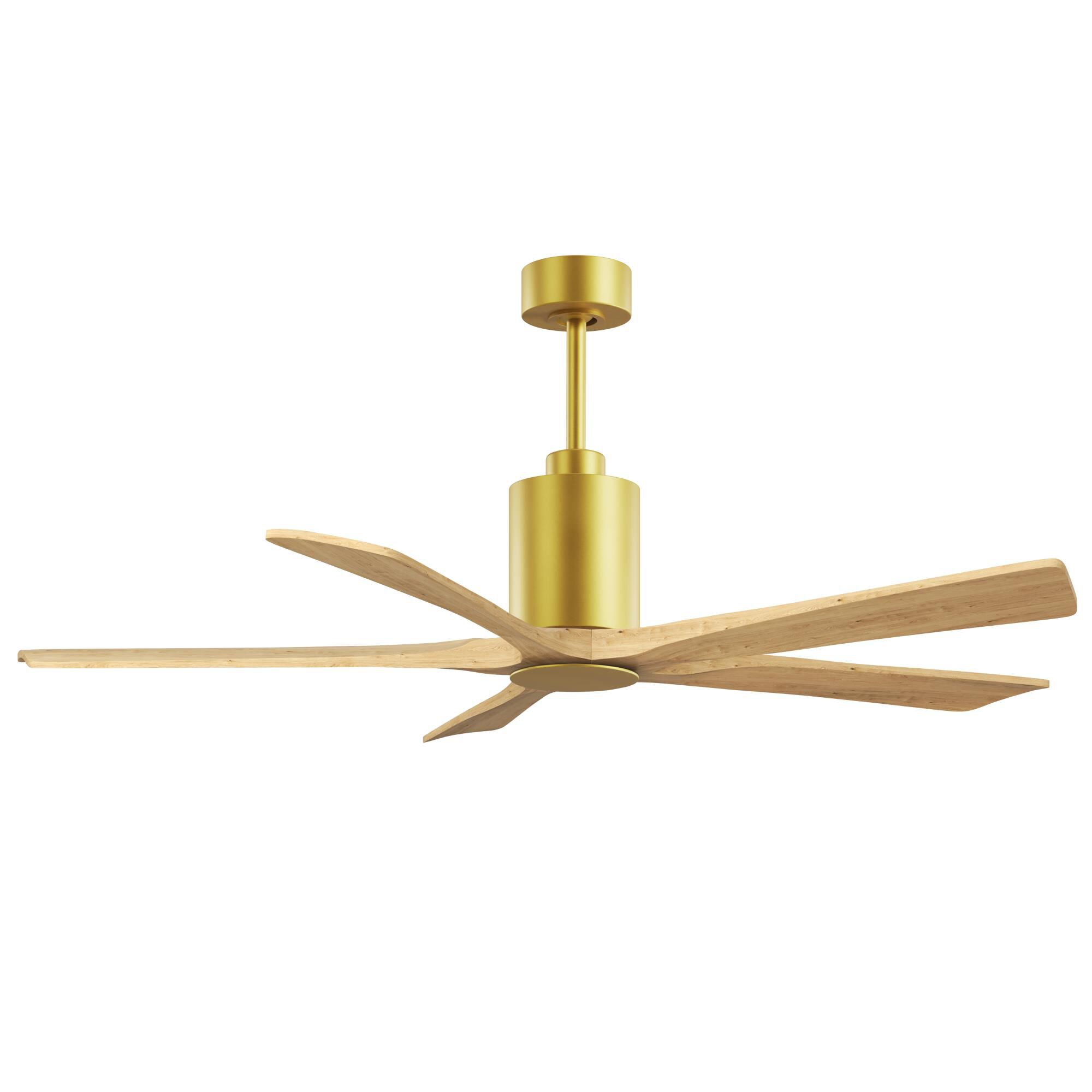 Patricia 60 Inch Ceiling Fan with Light Kit by Matthews Fan Company