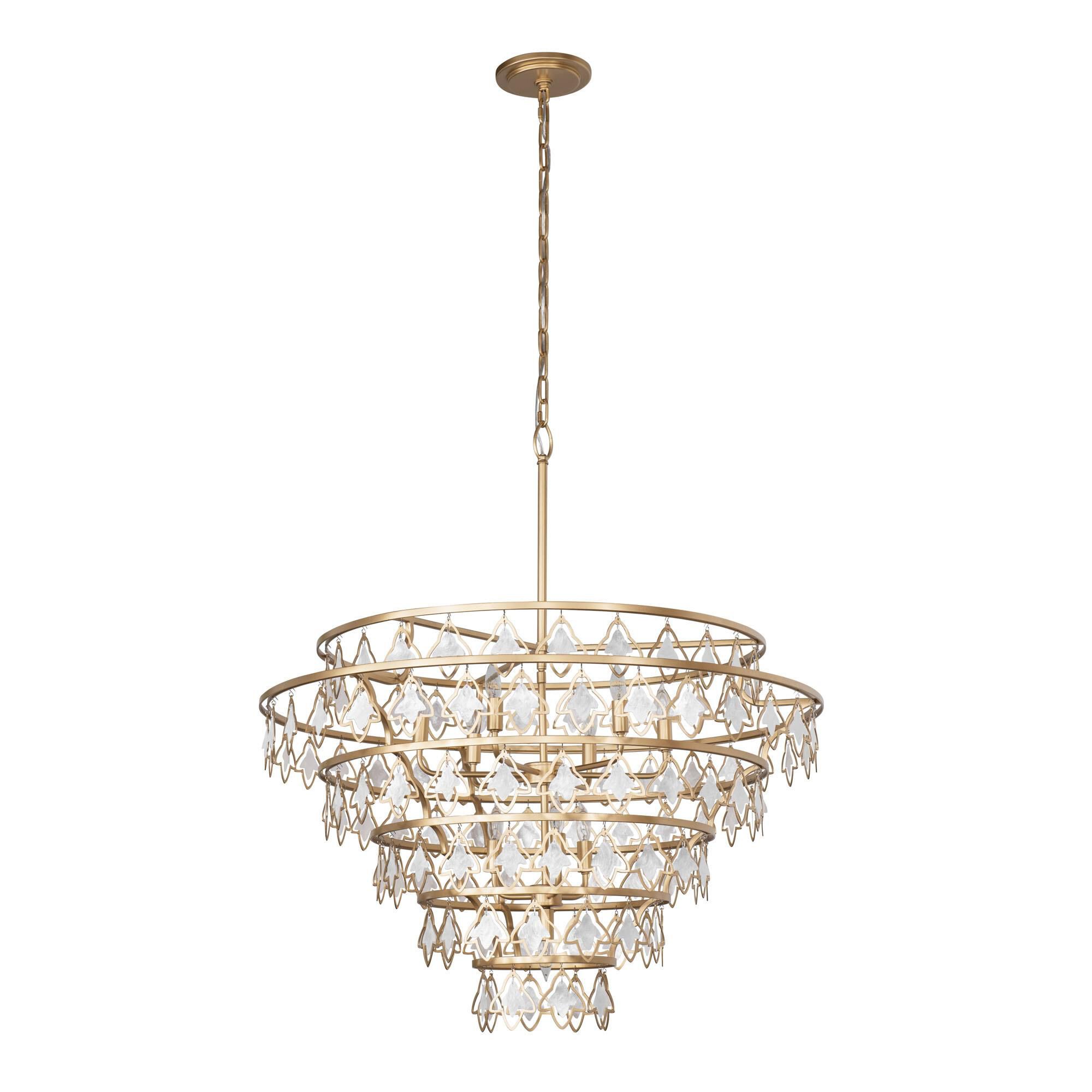 Ron Henderson Fleur Chandelier by Varaluz