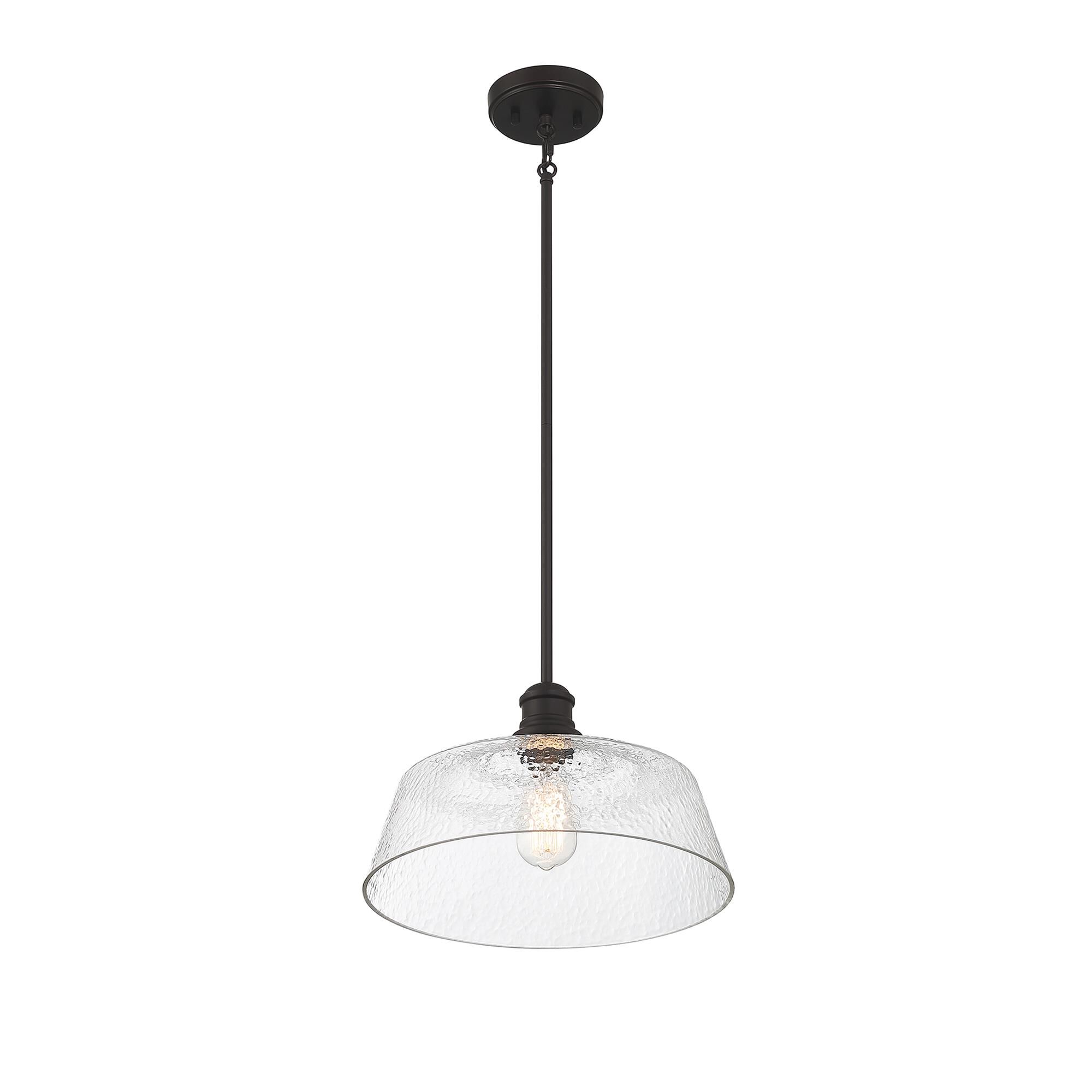 Shown in Oil Rubbed Bronze finish and Vintage glass