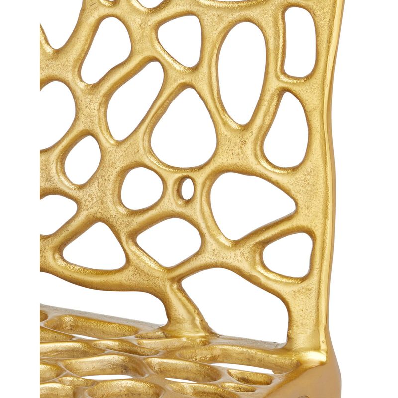 Marjorie Skouras Honeycomb Accent Chair by Currey & Company