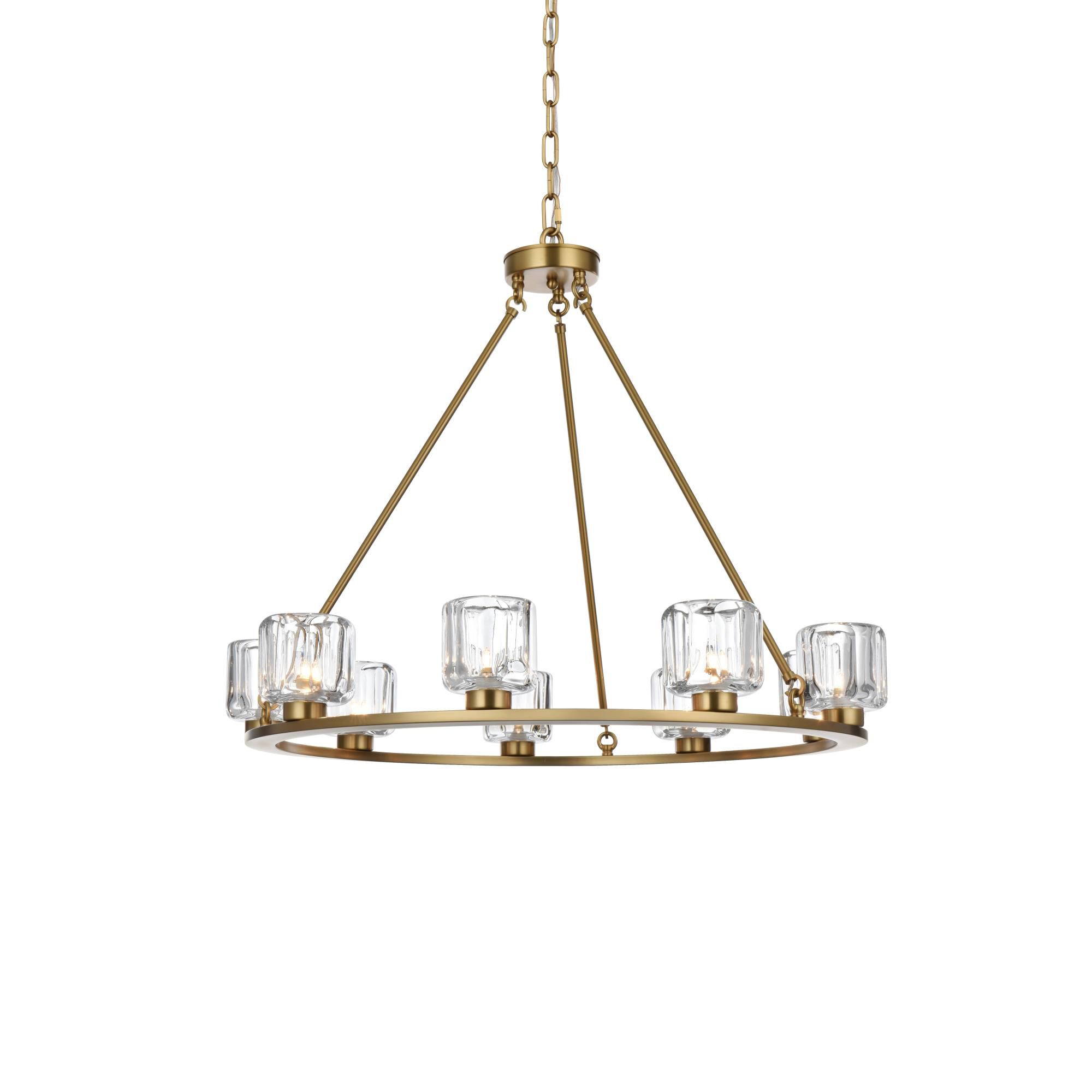 Cadence 32 Inch Chandelier by Elegant Lighting