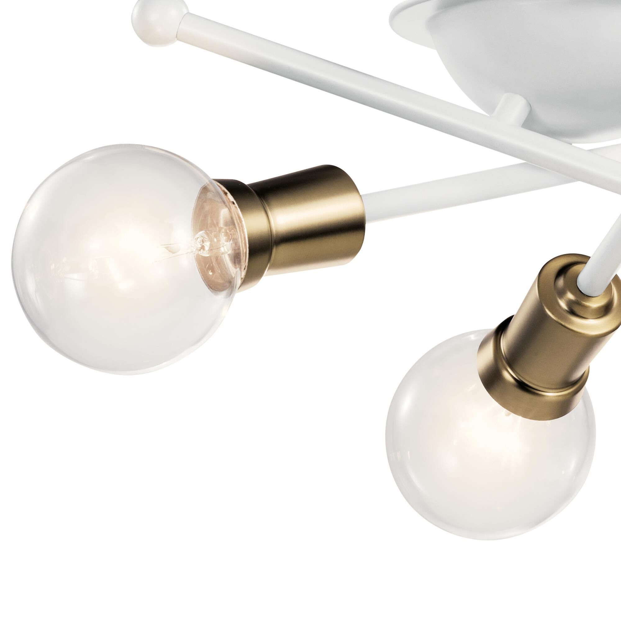 Shown in White finish