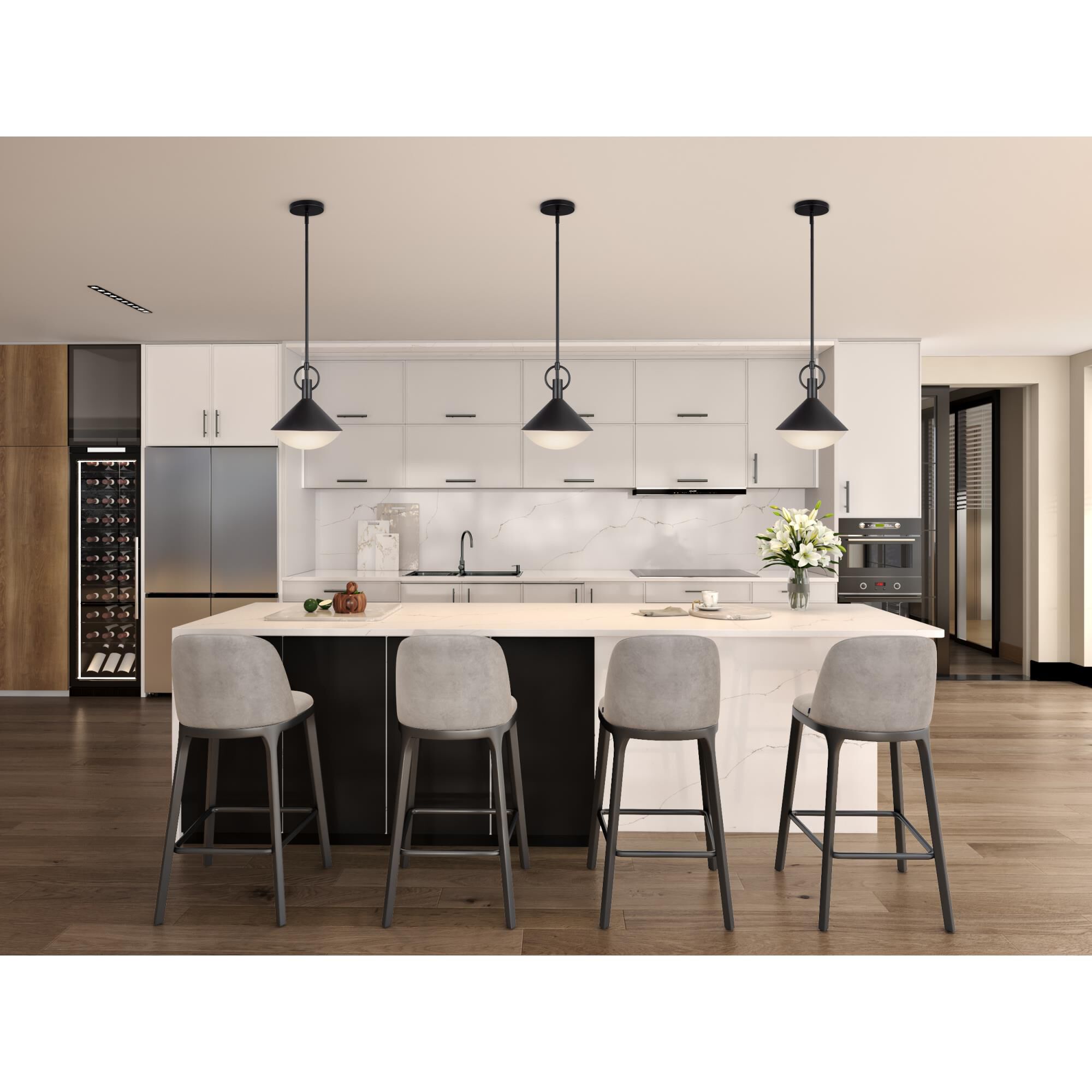 Kevin Kraemer Abruzzo 11 Inch Mini Pendant by Artcraft