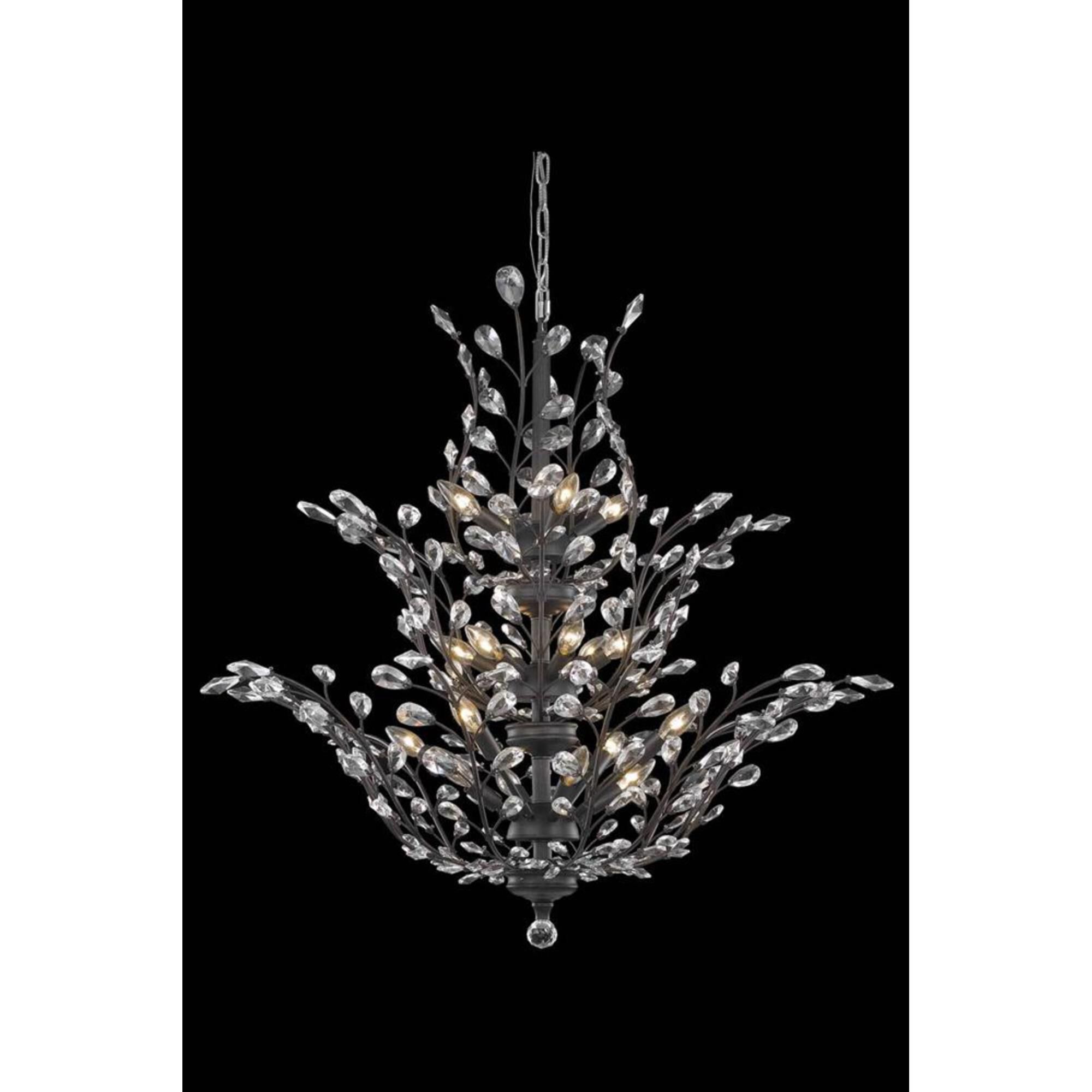 Orchid 41 Inch Large Pendant by Elegant Lighting