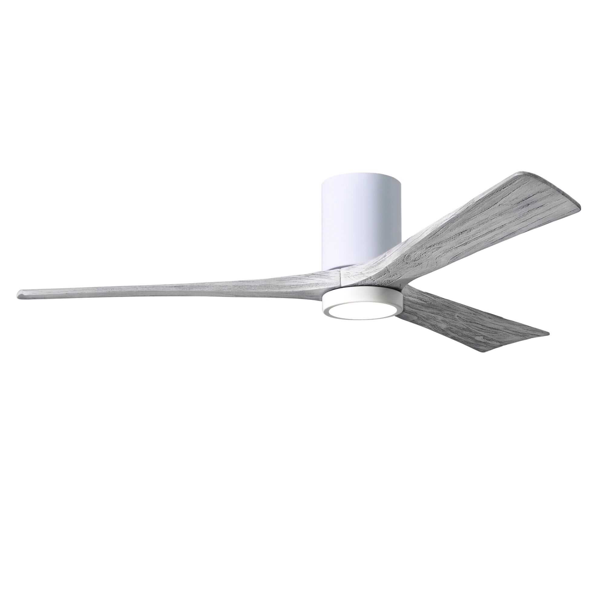 Irene 60 Inch Flush Mount Fan with Light Kit by Matthews Fan Company