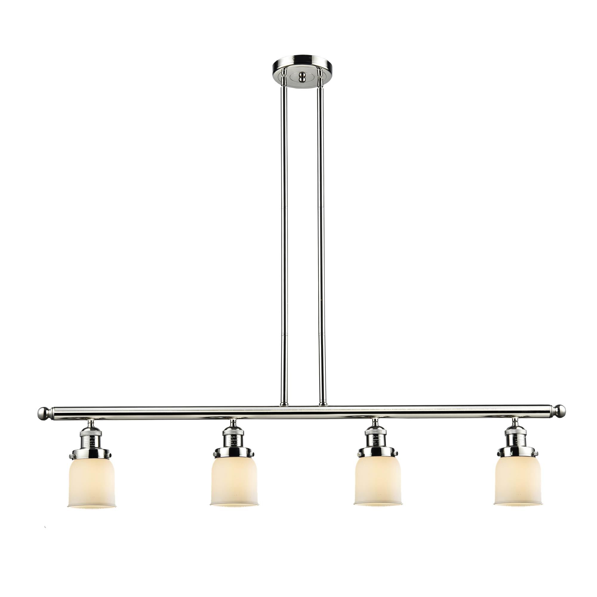 Bruno Marashlian Small Bell 48 Inch 4 Light LED Linear Suspension Light by Innovations Lighting