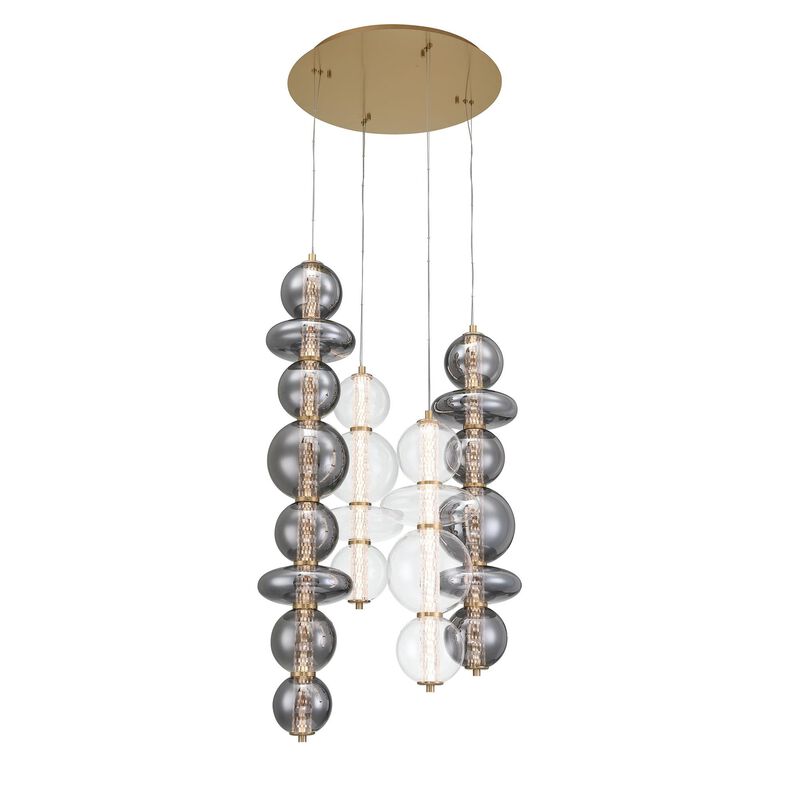 Atomo 30 Inch 4 Light Multi Light Pendant by Eurofase Lighting