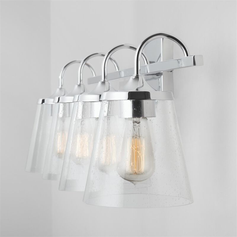 33 Inch 4 Light Bath Vanity Light by Capital Lighting Fixture Company